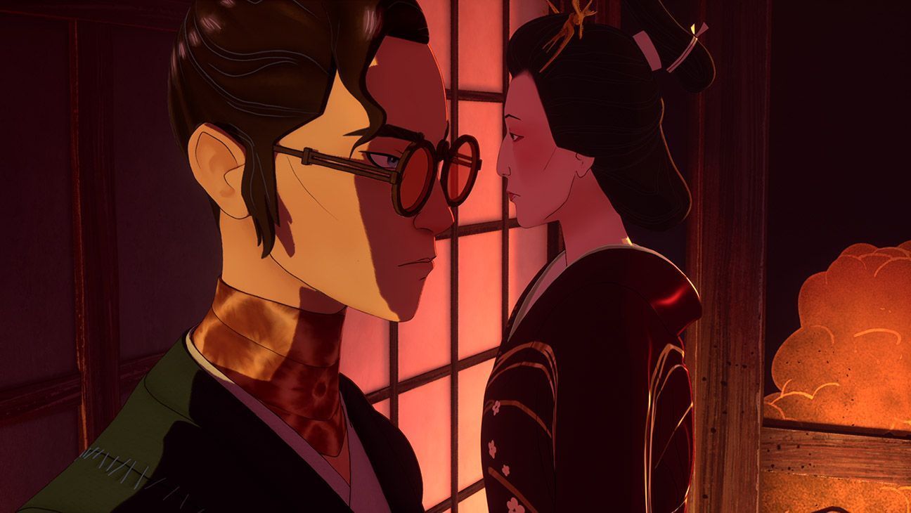 1296x730 Blue Eye Samurai's Michael Green, Amber Noizumi on Their Biracial Hero