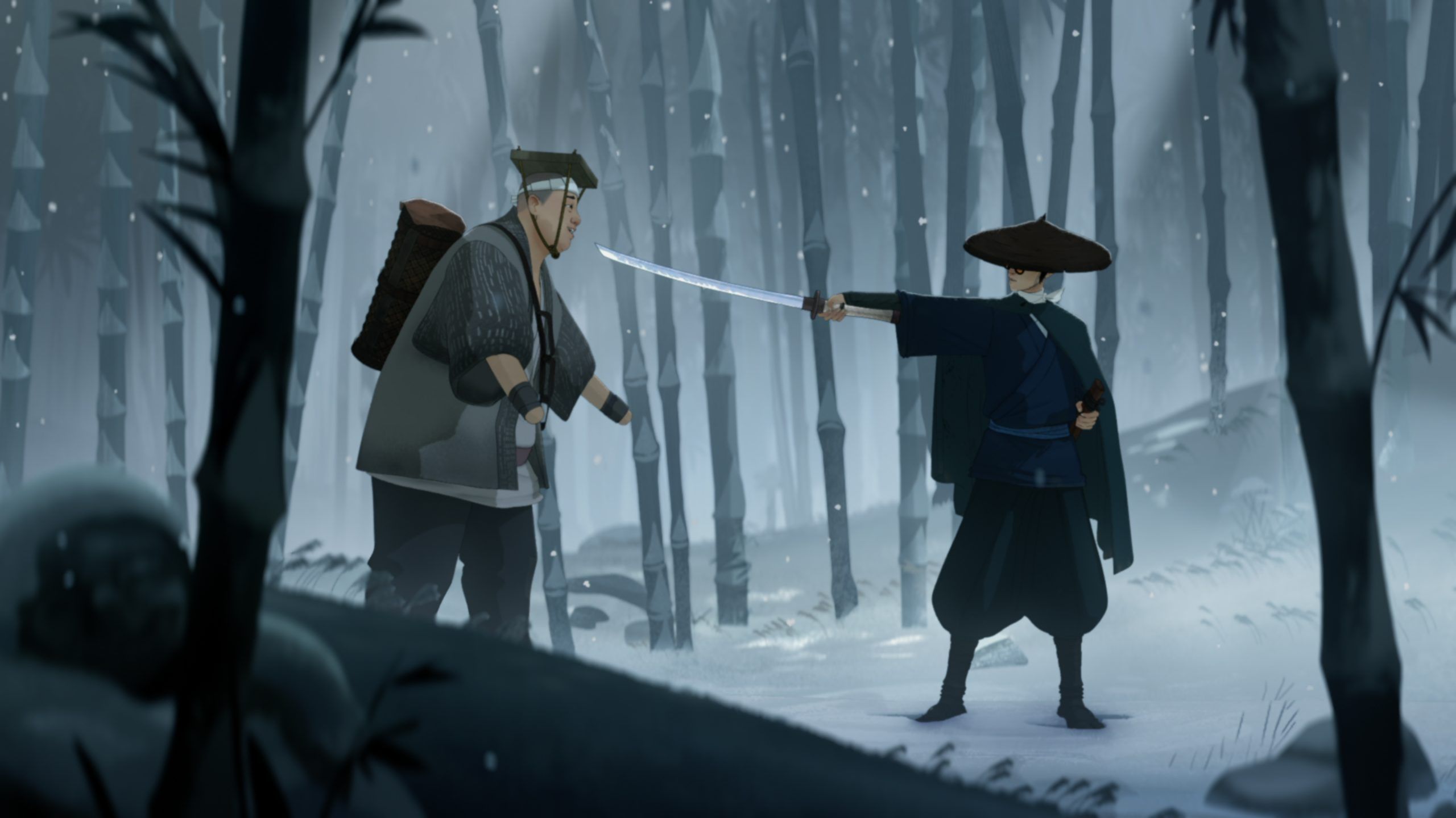 2560x1440 Blue Eye Samurai' Creators Amber Noizumi, Michael Green Reveal the Genesis Of This Wholly Original Idea