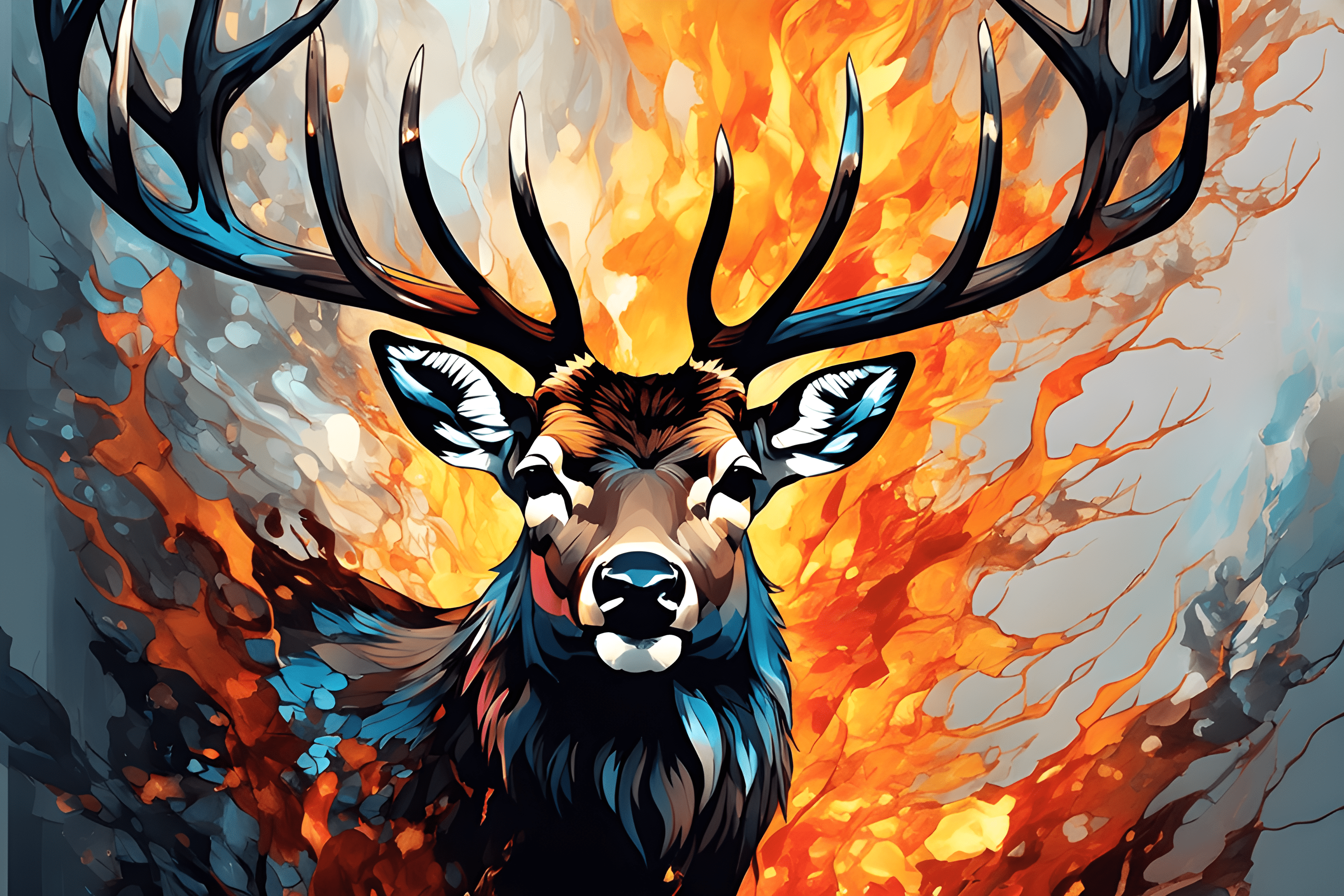 3072x2048 Deer HD Wallpaper and Background