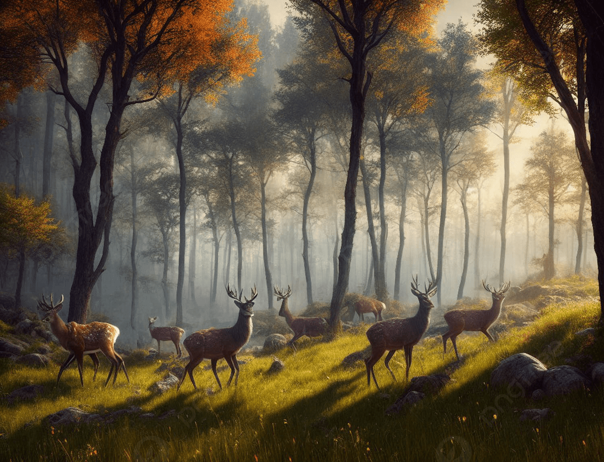 1200x918 Herd Of Beautiful Deer Background, Wallpaper, Deer, Forest Background Image And Wallpaper for Free Download