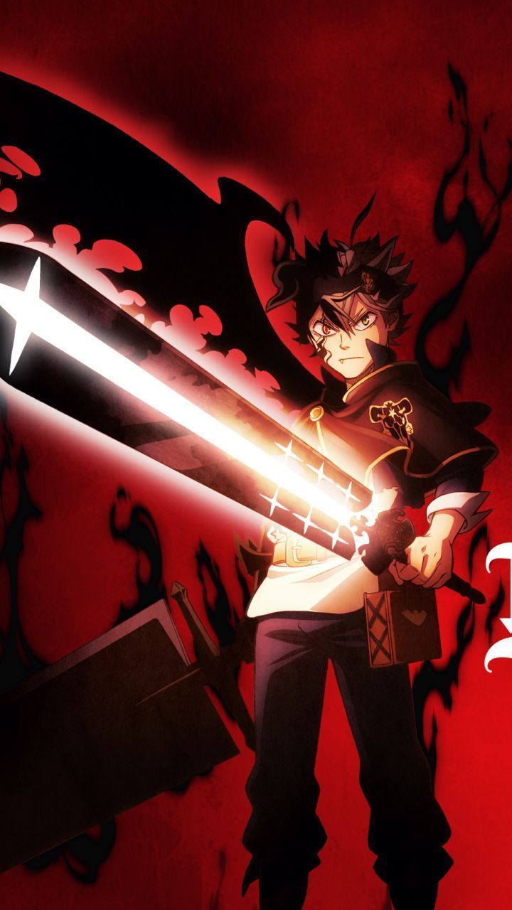 720x1280 Anime Black Clover Phone Wallpaper