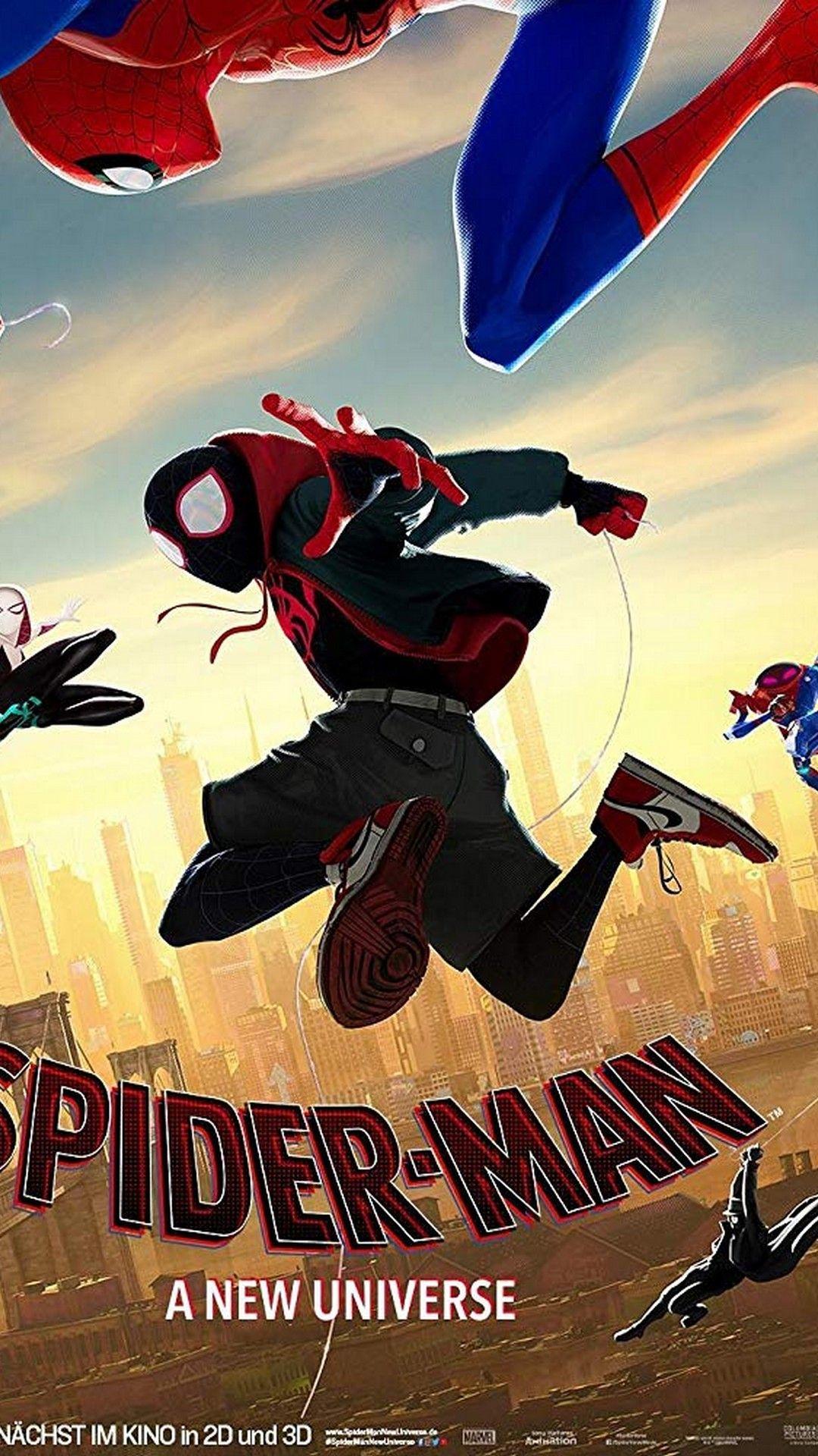 1080x1920 Spider Man Into the Spider Verse 2018 Android Wallpaper Android Wallpaper