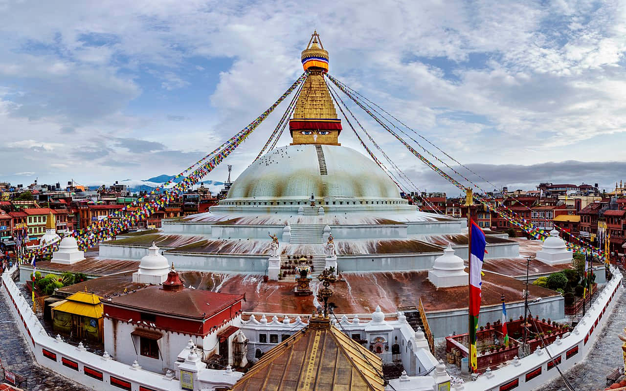 1280x800 Boudhanath Stupa Wallpaper