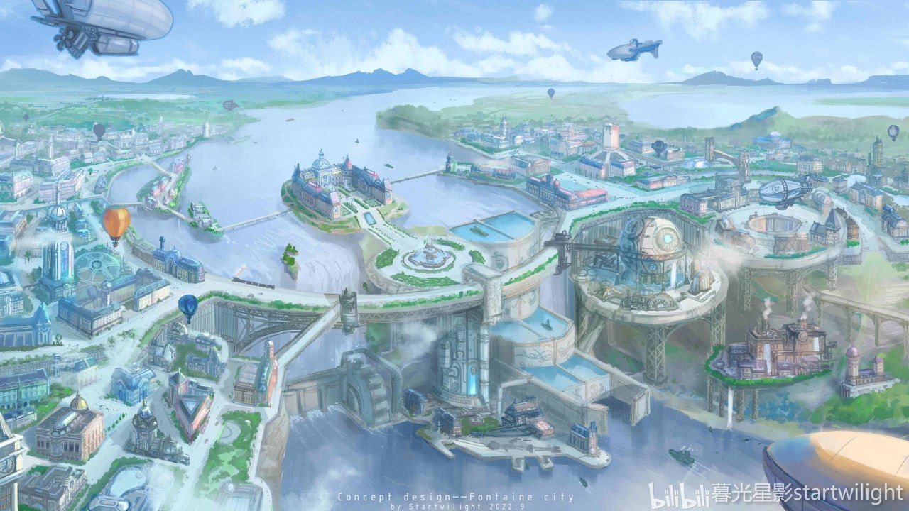 Genshin Fontaine Wallpapers - Top Free Genshin Fontaine Backgrounds