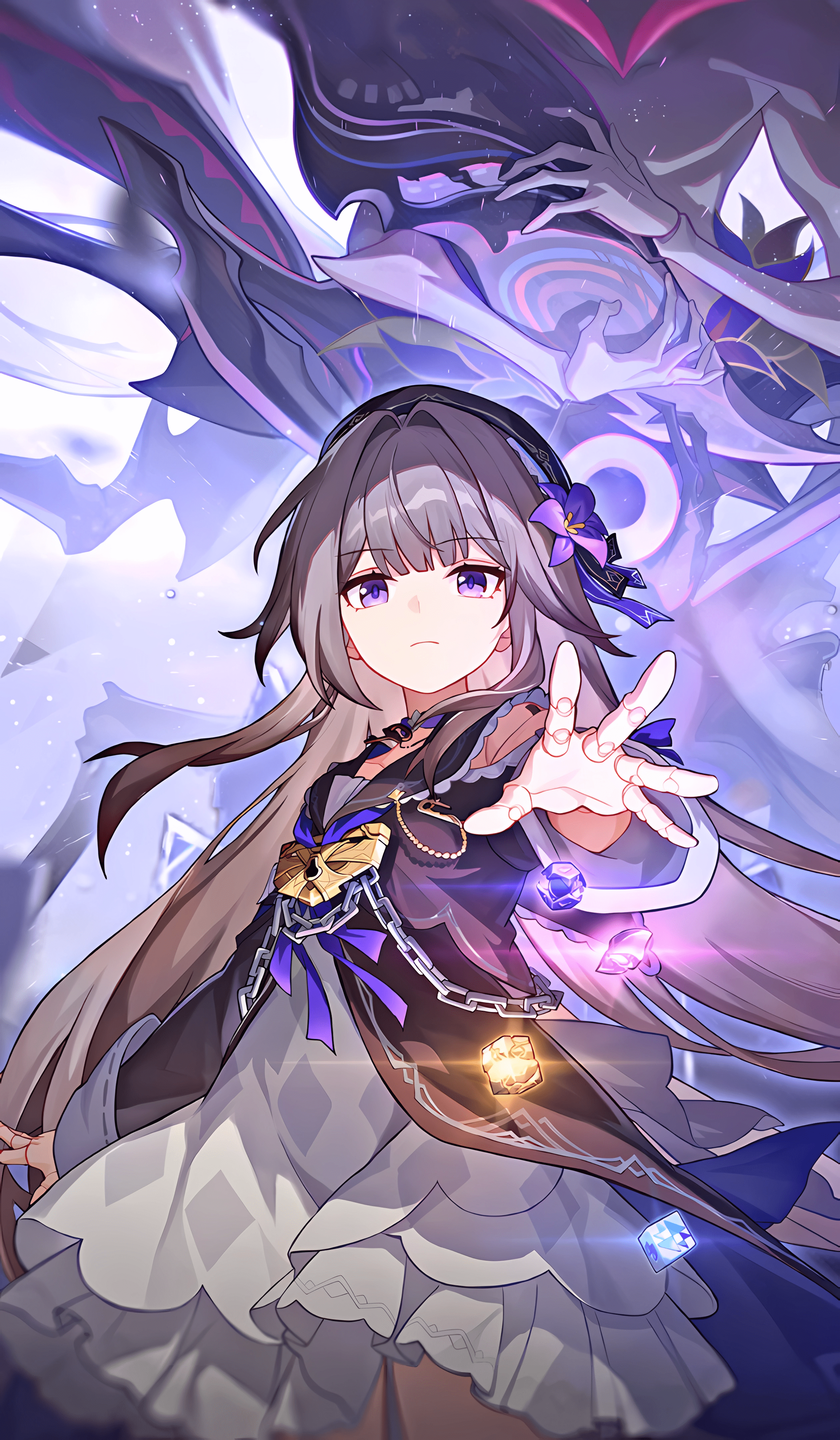 2520x4320 Wallpaper Herta from SU Swarm Disaster event 2520 x 4320px Honkai: Star Rail