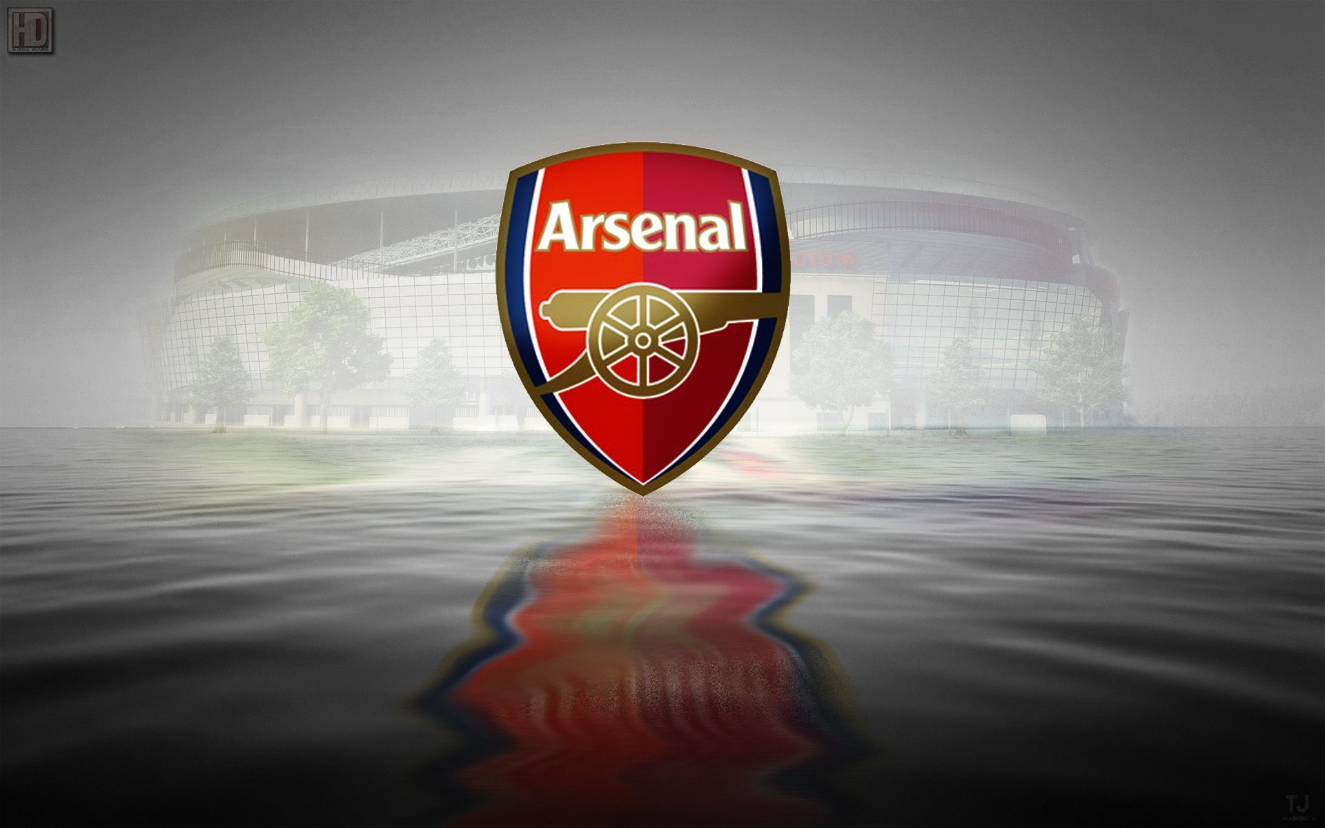 1920x1200 HD desktop wallpaper: Sports, Logo, Emblem, Soccer, Arsenal F C download free picture