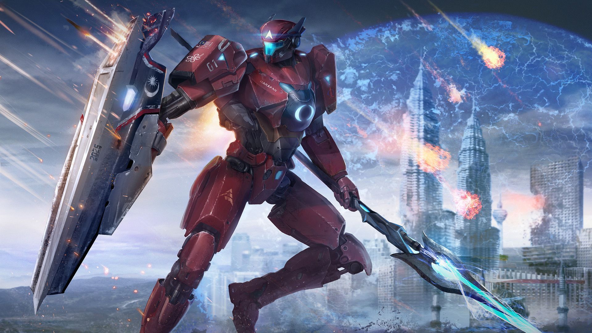 1920x1080 Pacific Rim Uprising Jaeger, HD Superheroes, 4k Wallpaper, Image, Background, Photo and Picture