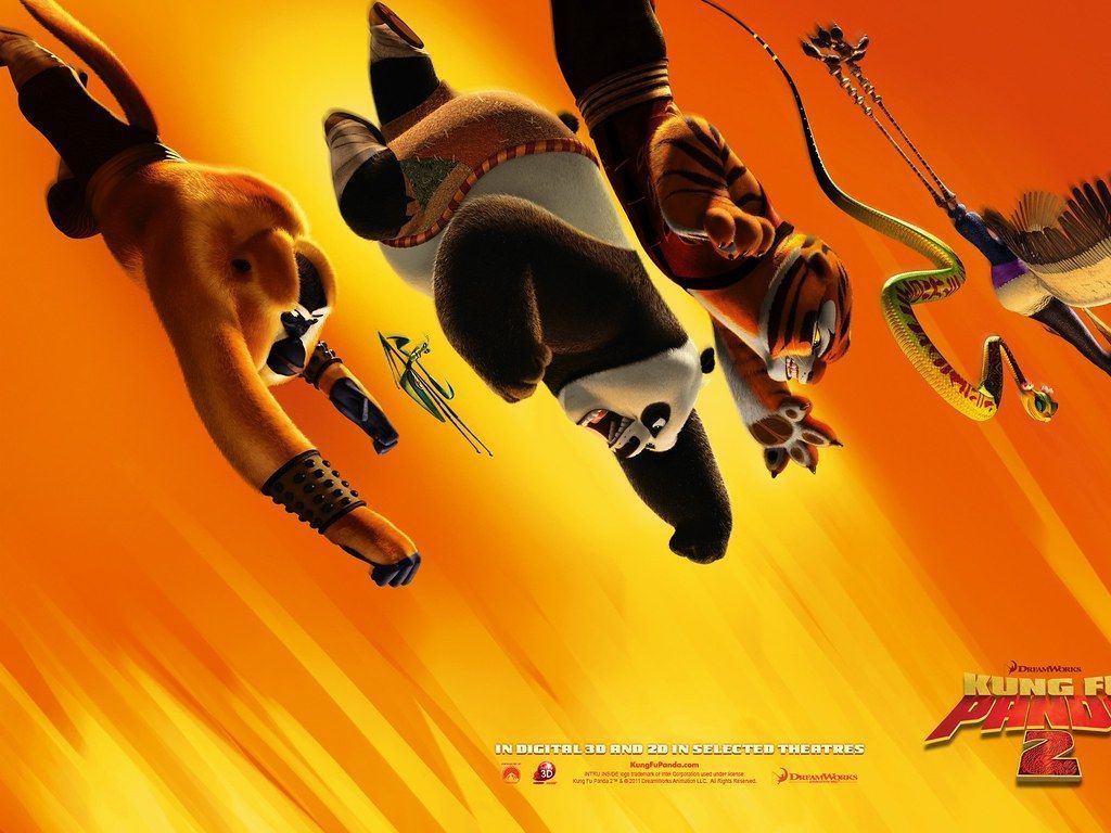 1024x768 kung fu panda wallpaper