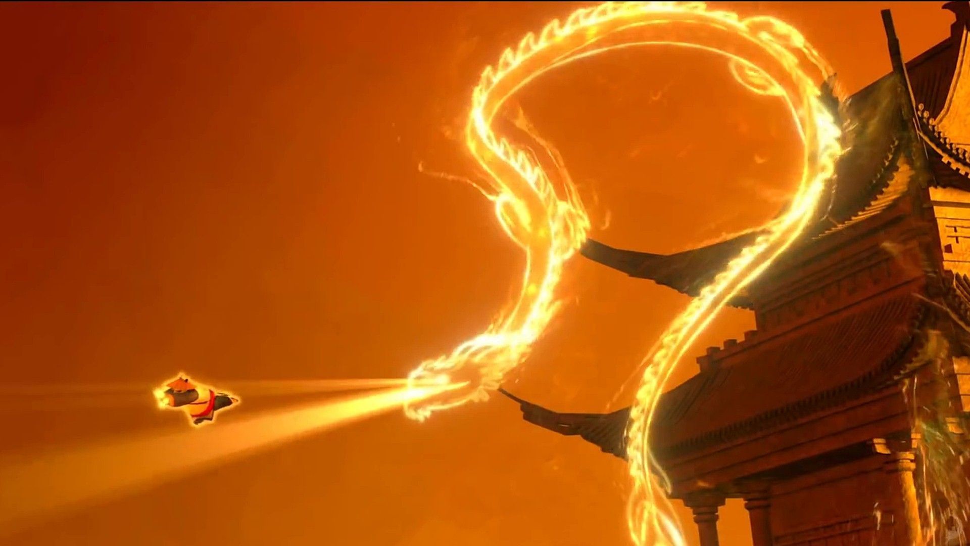 1920x1080 Po Dragon In Kung Fu Panda 3 Wallpaper 00049