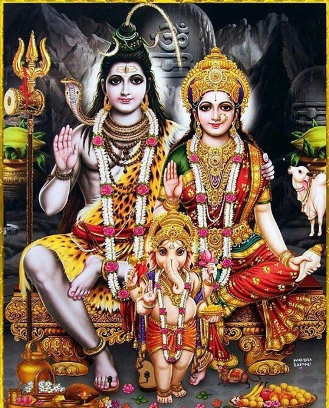 1080x1337 Lord Shiva family: Perfectness of Lord Shiva and his family