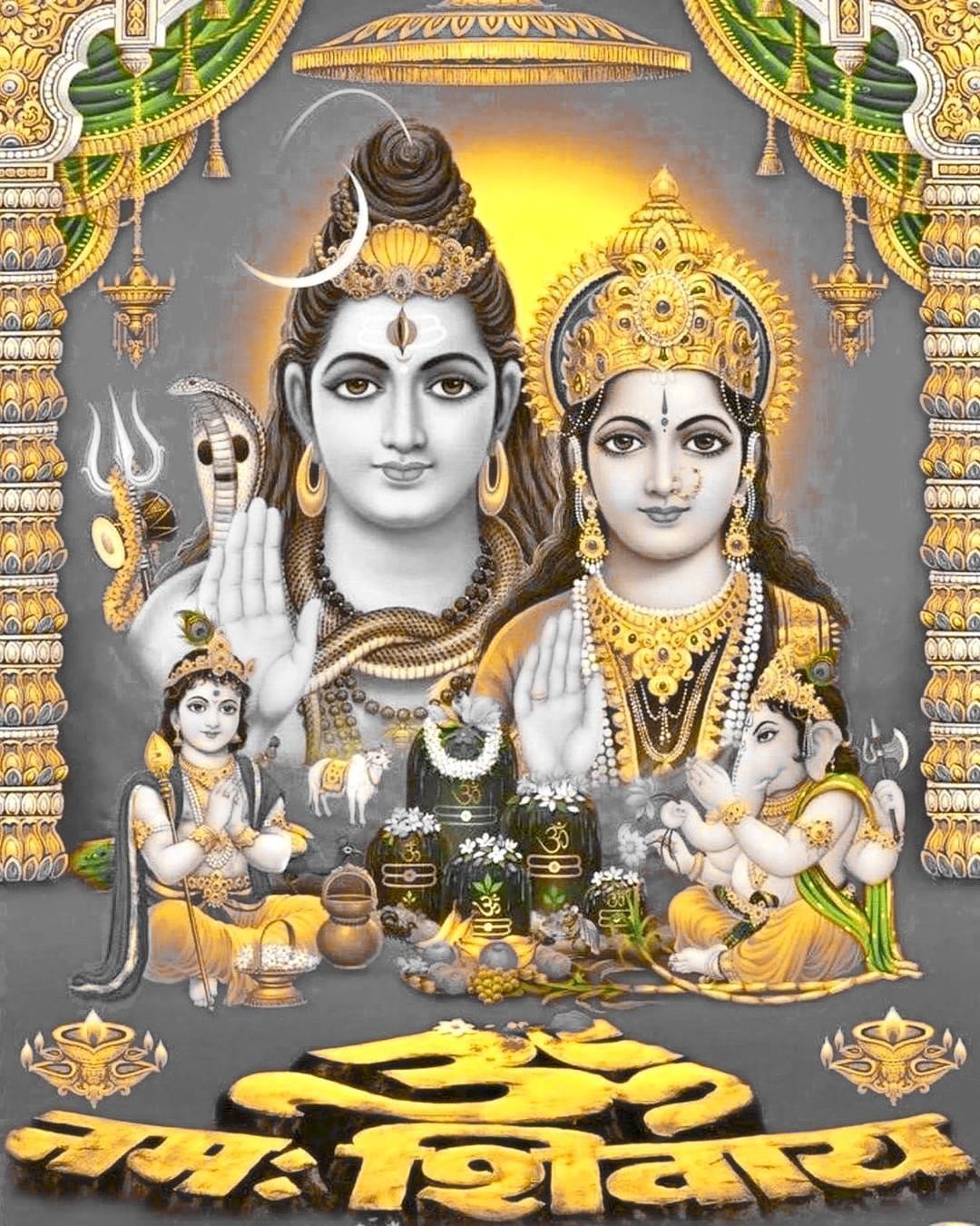 1080x1351 mahadev wallpaper image download