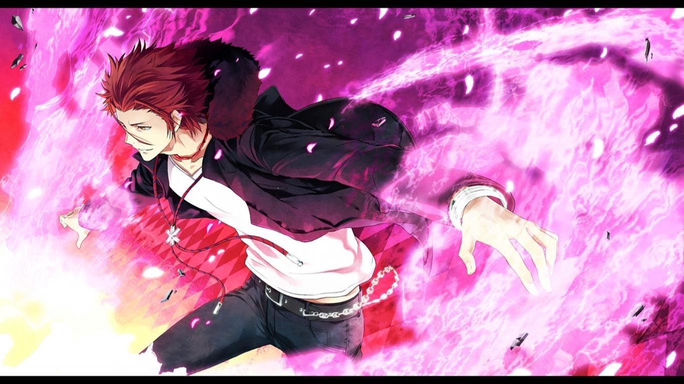 1366x768 Mikoto Suoh wallpaper HD for desktop background