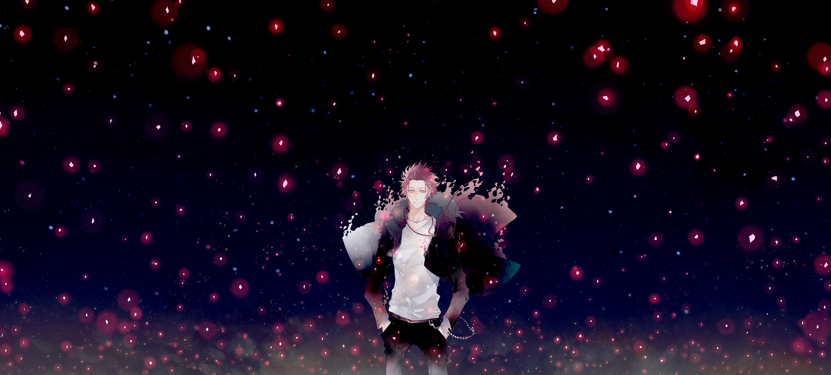 2850x1289 Mikoto Suoh HD Wallpaper and Background Image