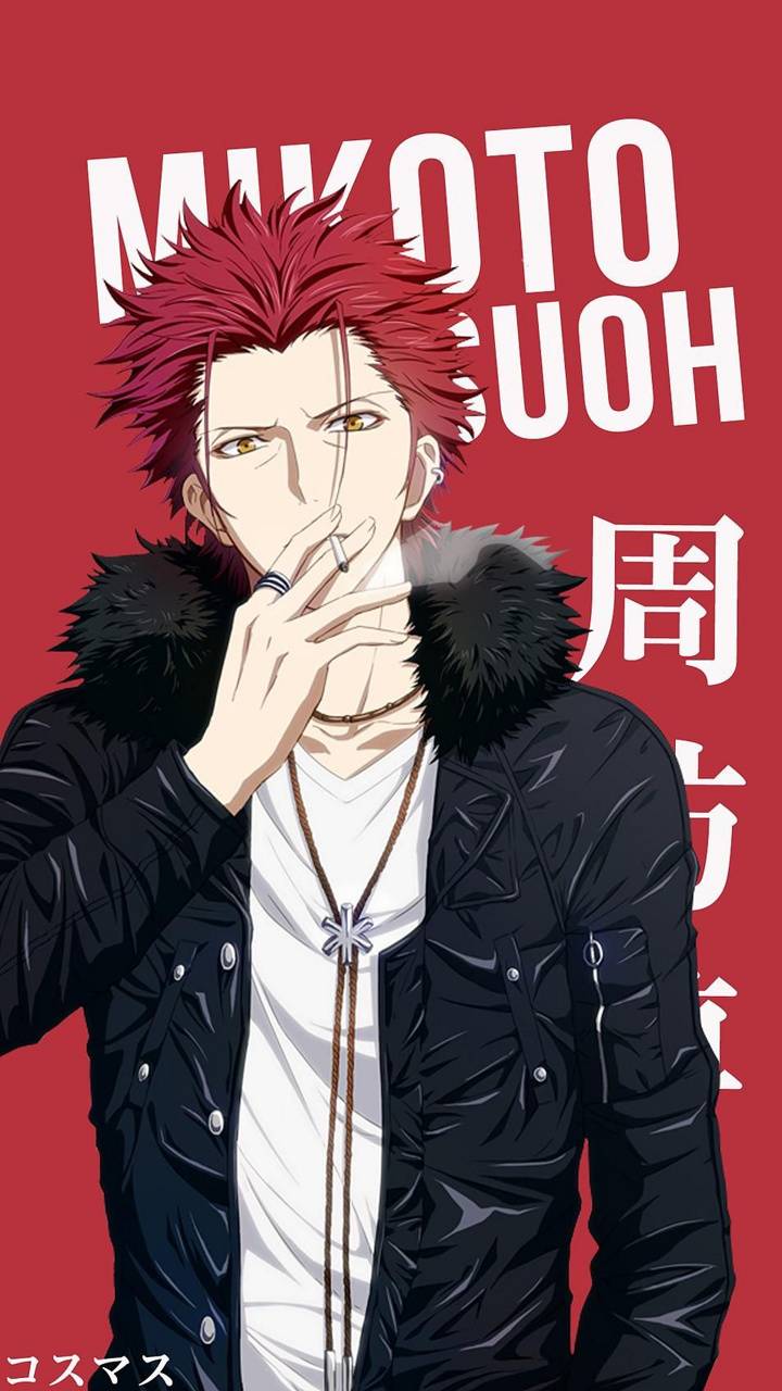 720x1280 Mikoto Suoh Wallpaper