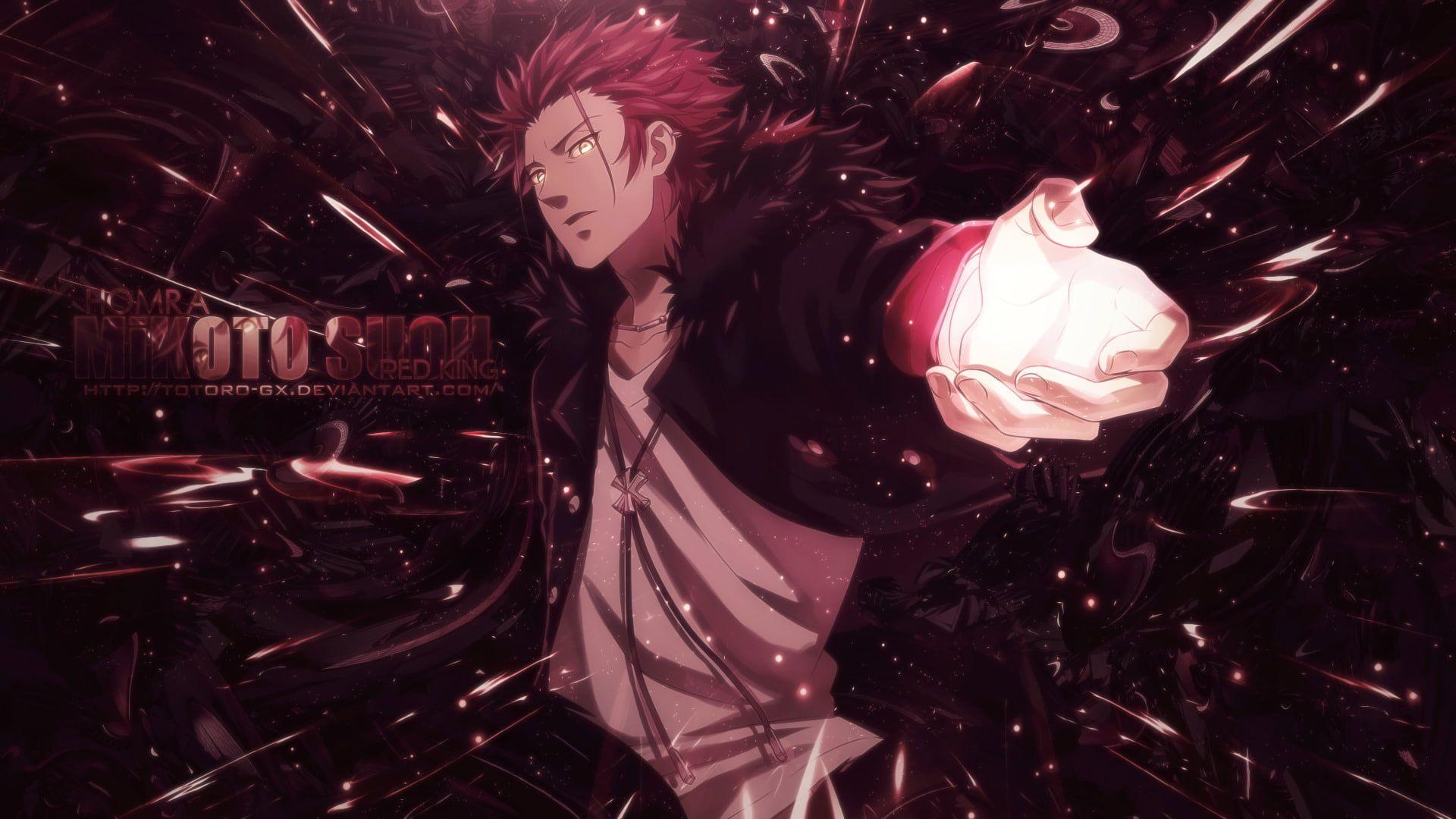 1920x1080 Suoh mikoto 1080P, 2K, 4K, 5K HD wallpaper free download