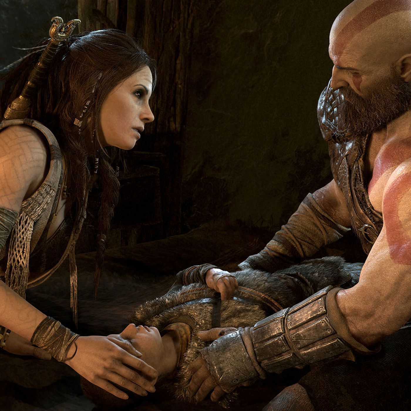 1400x1400 New God of War camera tool shows Baldur giving Kratos the finger