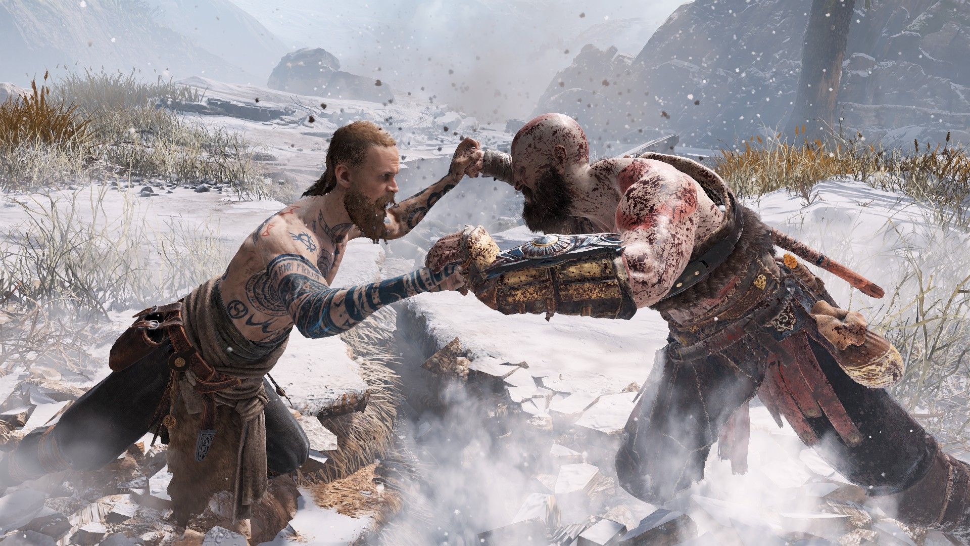 1920x1080 Download Kratos (God Of War) Video Game God Of War Baldur (God Of War) HD Wallpaperx1080