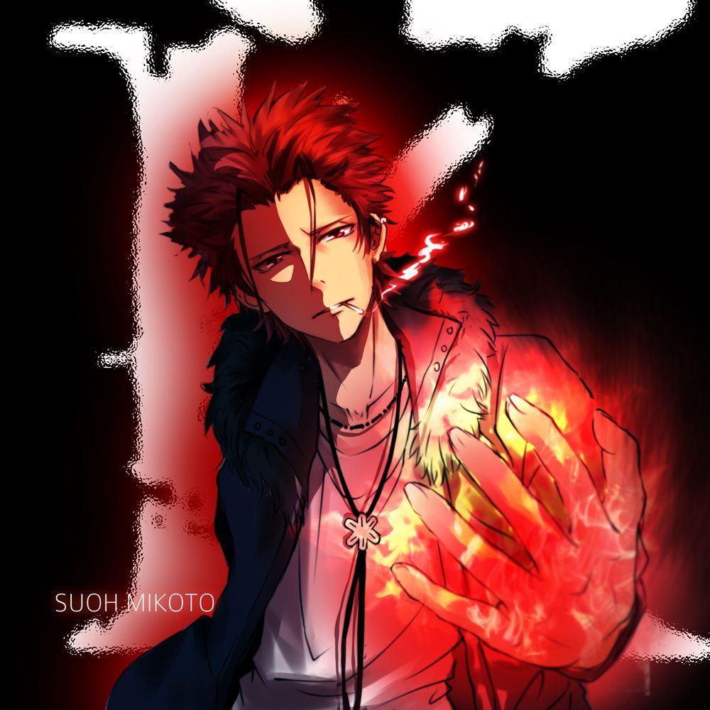 1000x1000 Tags: Fanart, Pixiv, K Project, Suoh Mikoto, Pixiv Id 4183715. K