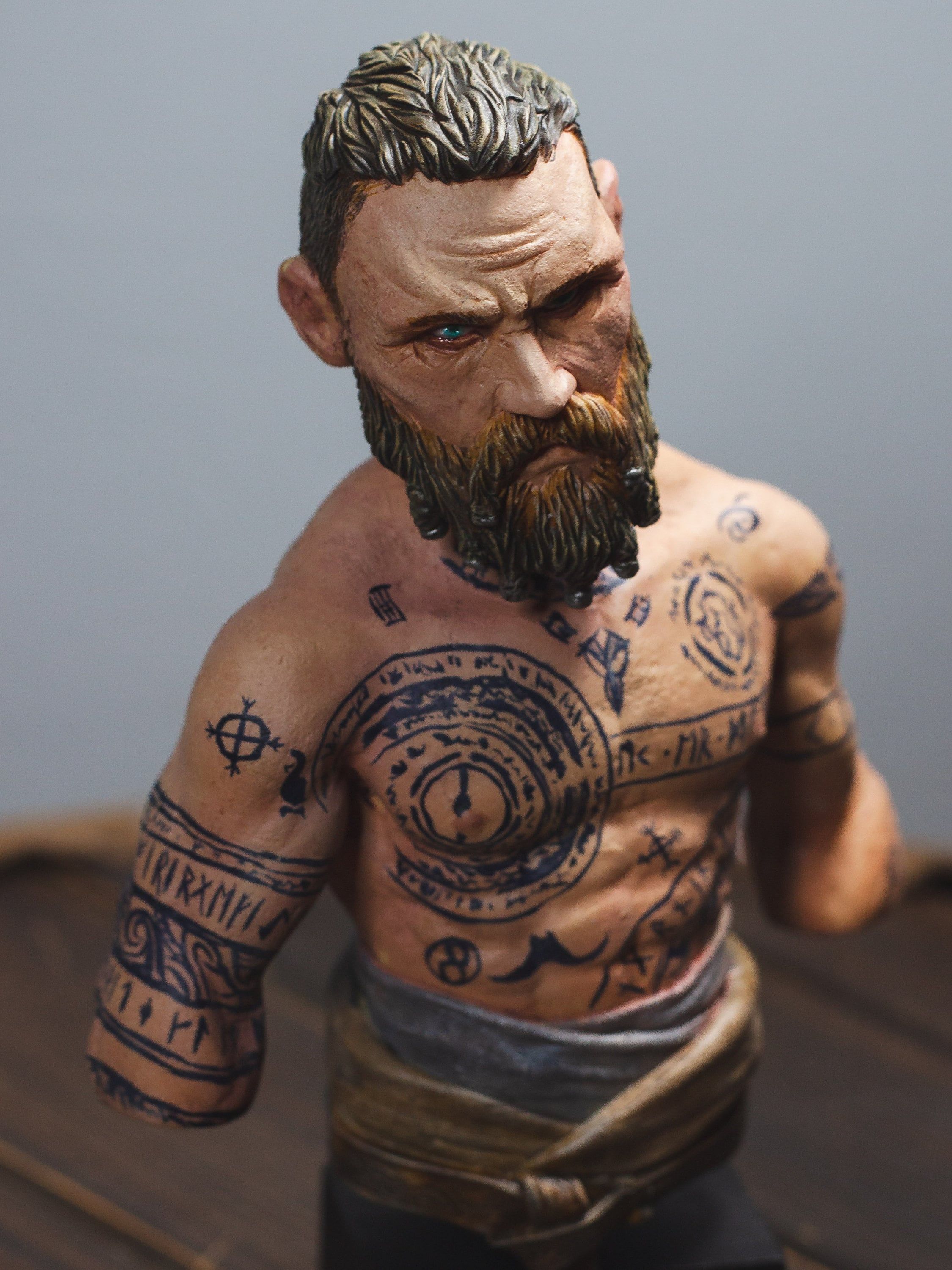 2250x3000 God of War Inspired Baldur Bust