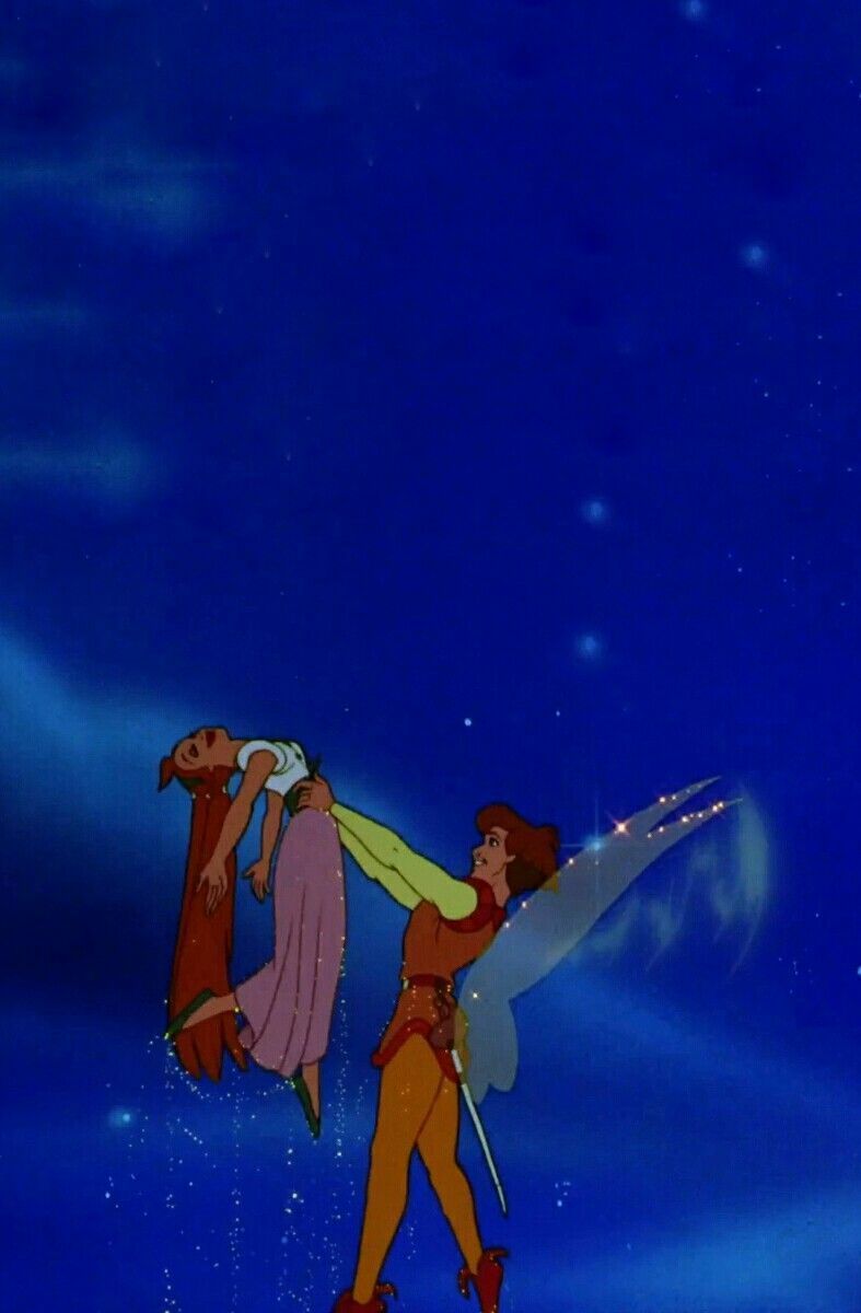 787x1200 Thumbelina and Cornelius Let me be your wings. Non disney princesses, Disney aesthetic, Cute disney wallpaper