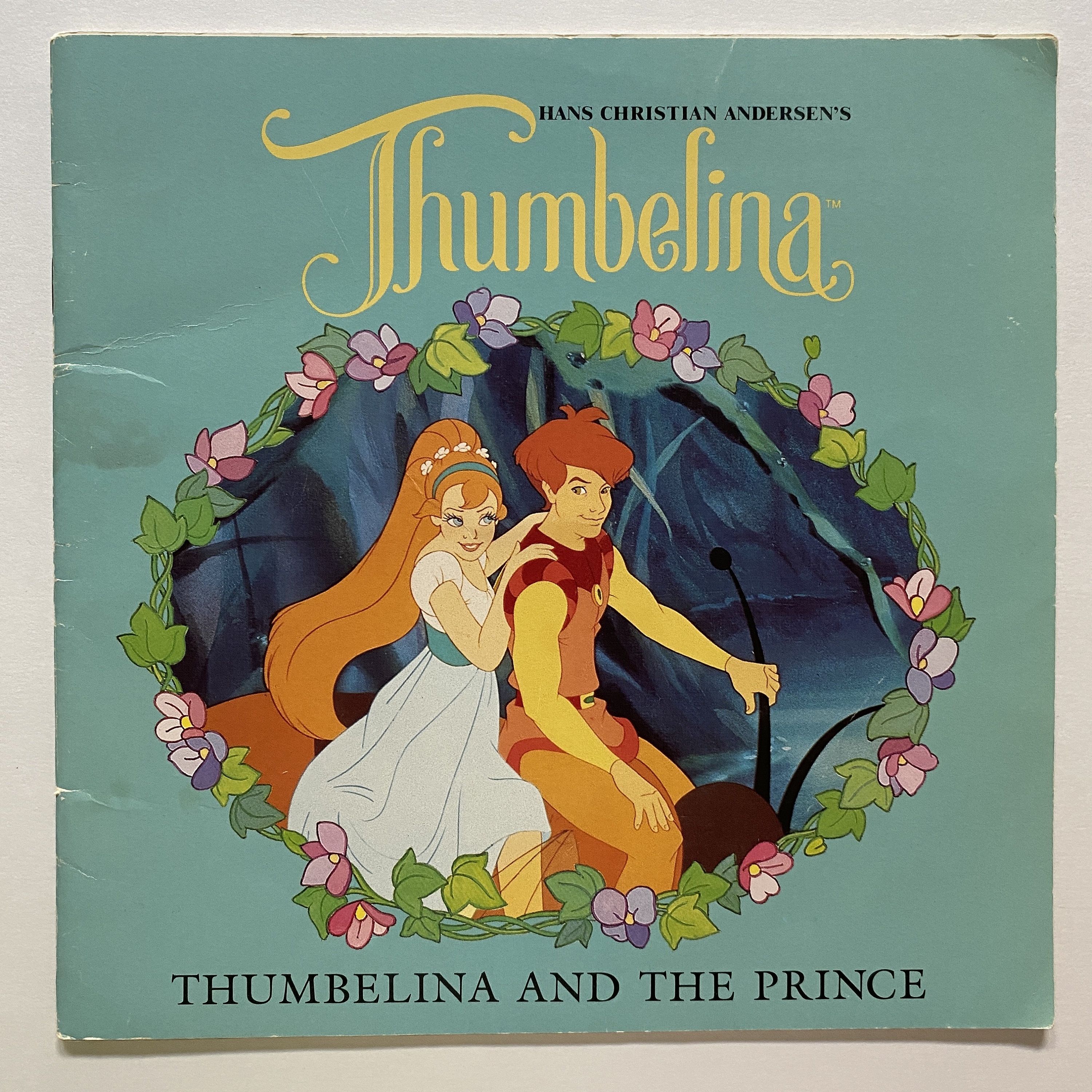 3000x3000 Don Bluth Thumbelina and the Prince Soft Cover Picture