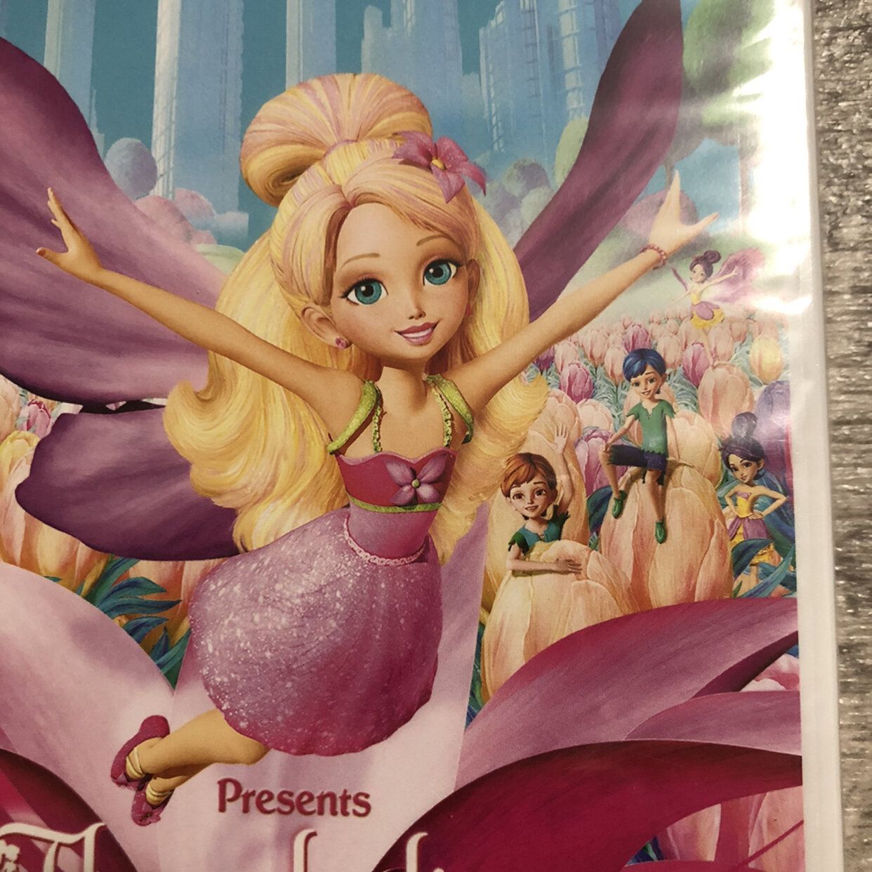 1242x1242 Barbie Thumbelina New DVD