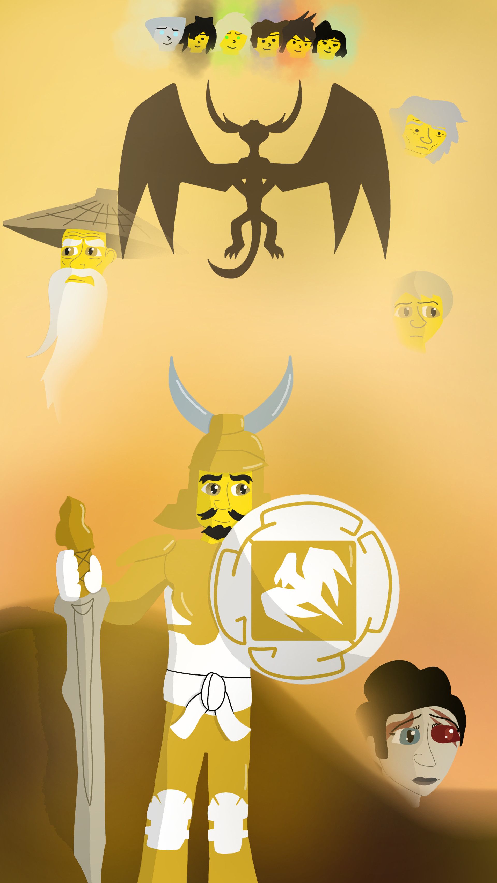 1920x3413 DragonMaster Draws Wu Wallpaper