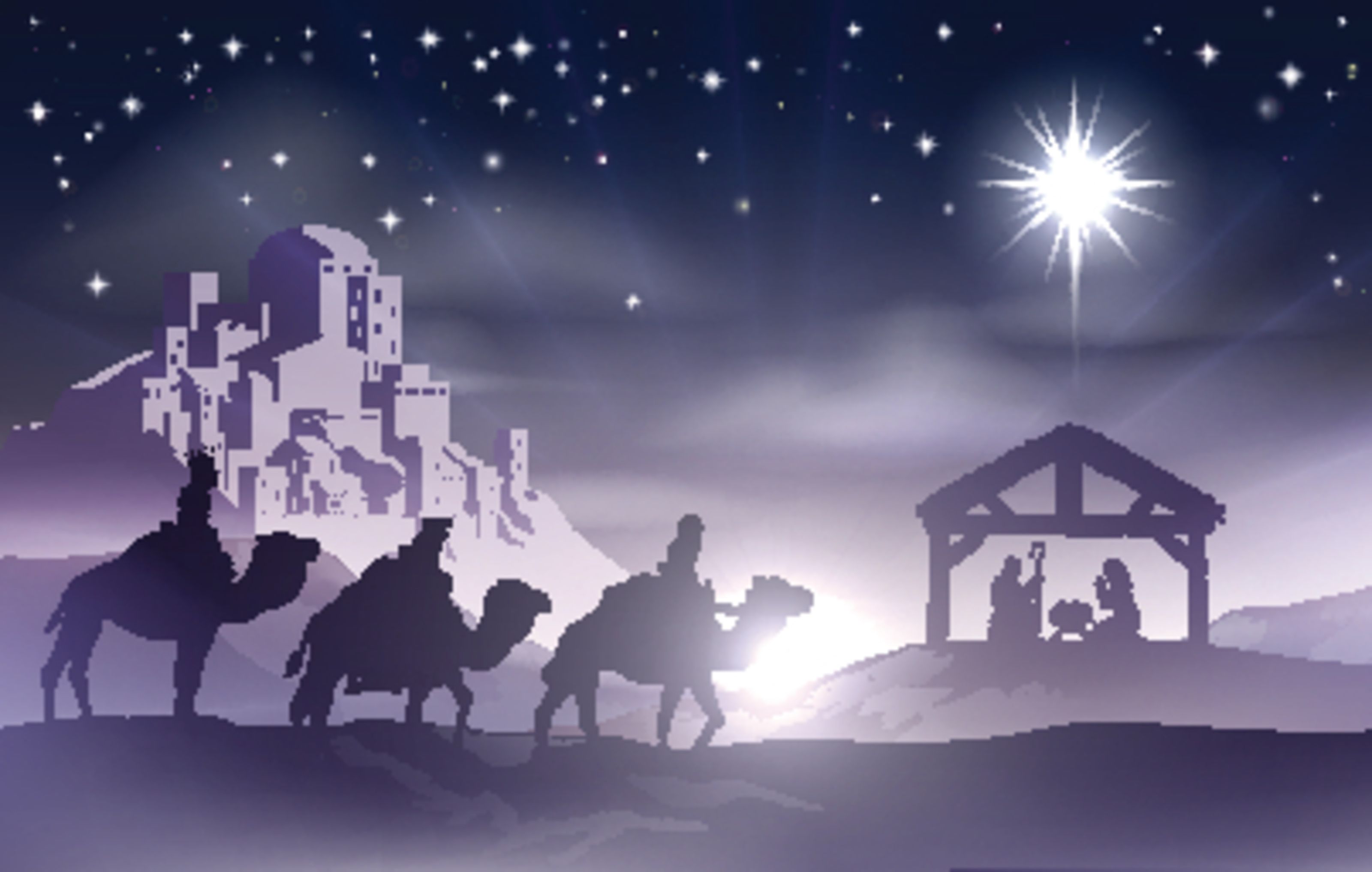 3200x2033 O Holy Night Wall Mural Your Way