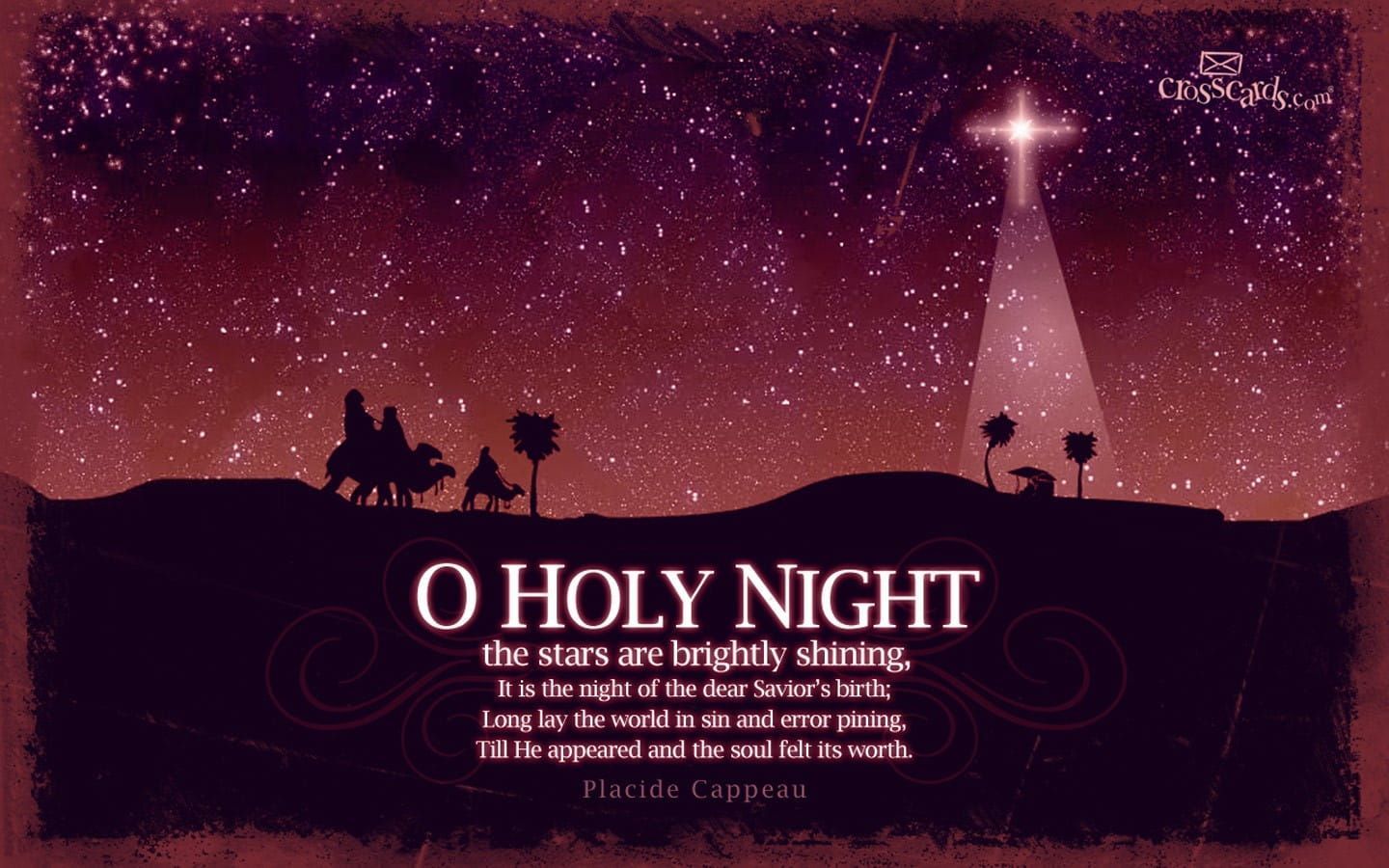 1440x900 O Holy Night Desktop Wallpaper Seasons Computer and Mobile Background