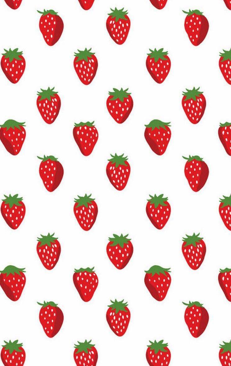Cute Strawberry Wallpaper Vector Images over 4300