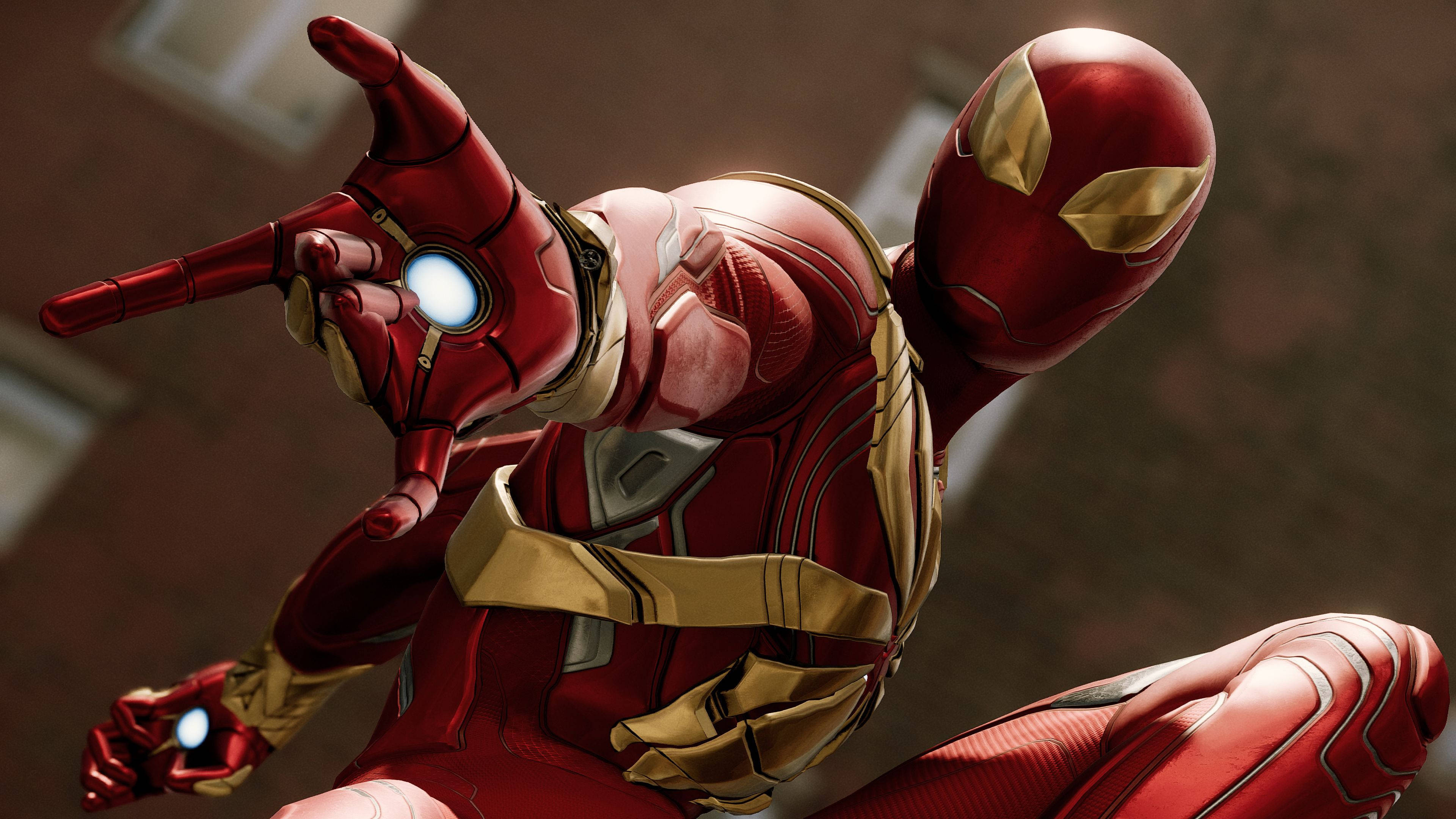 3840x2160 Iron Spider Wallpaper