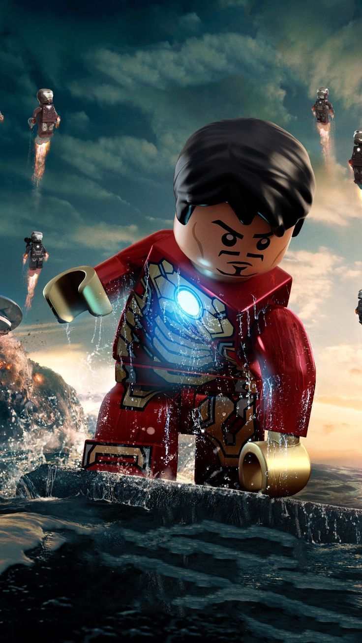 736x1308 Lego Iron Man HD Wallpaper #IronMan #Lego. Lego iron man, Lego wallpaper, Lego spiderman