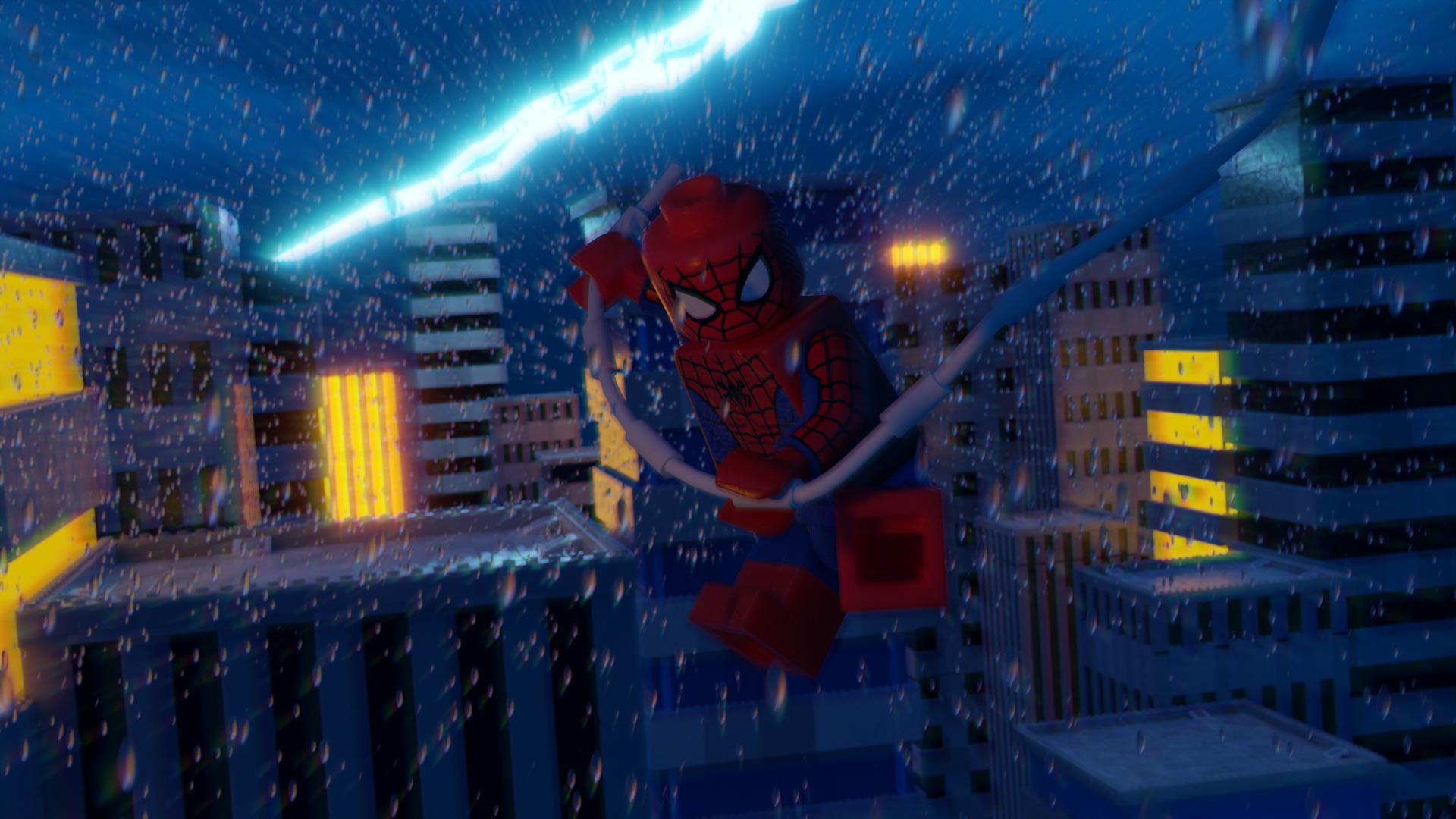 1920x1080 Here's A Lego Spider Man I Made In Blender! One Of My Favorite Ones!