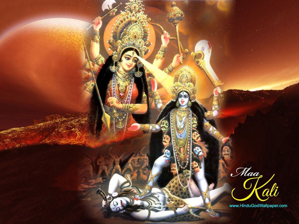 1024x768 Maa Kali Maa of god