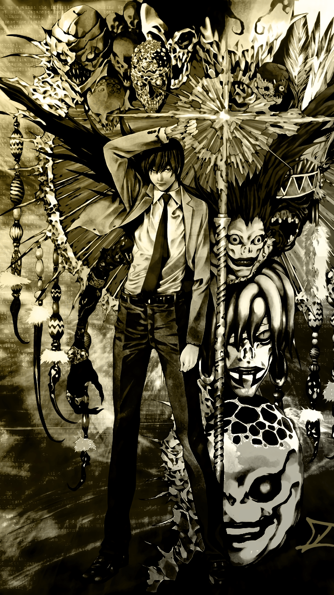 1080x1920 Aesthetic Death Note Wallpaper Download