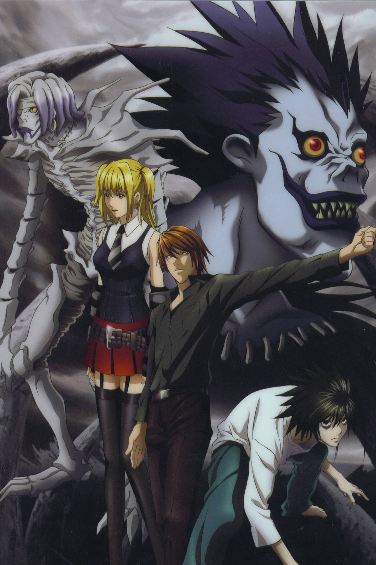 1280x1920 Death Note Phone Wallpaper