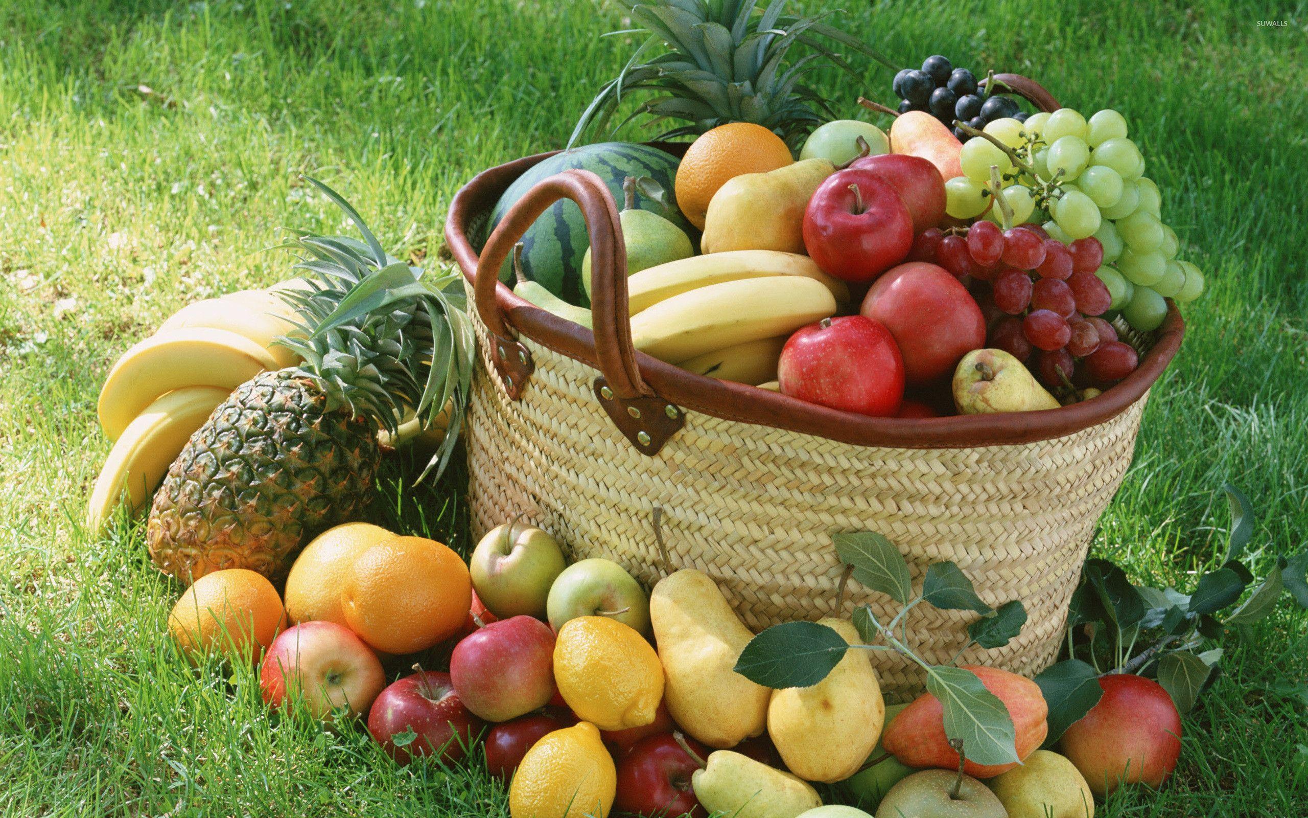 2560x1600 Fruit Basket Wallpaper