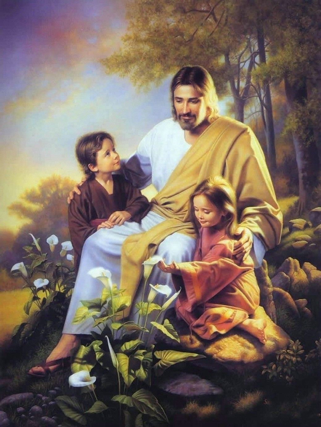 Jesus With Children Wallpapers - Top Free Jesus With Children ...