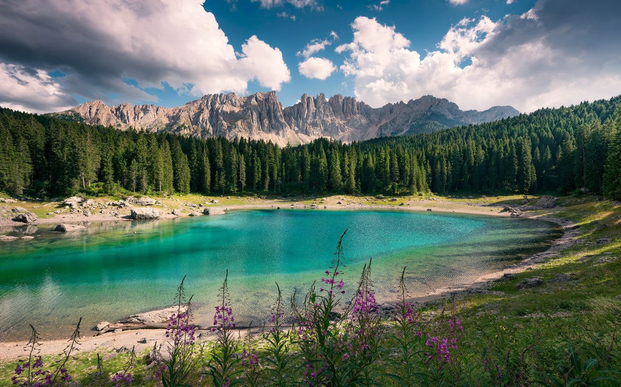 1280x797 Lake Wanderer Mural Wallpaper: Lake Wallpaper
