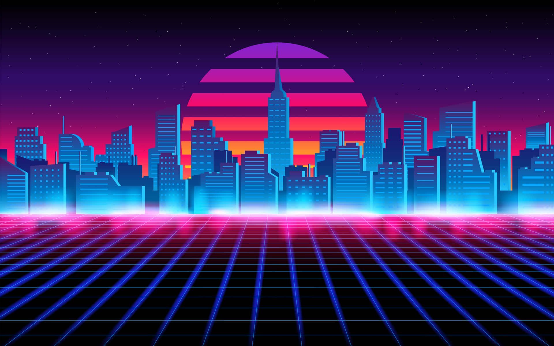 1920x1200 Futuristic City Background
