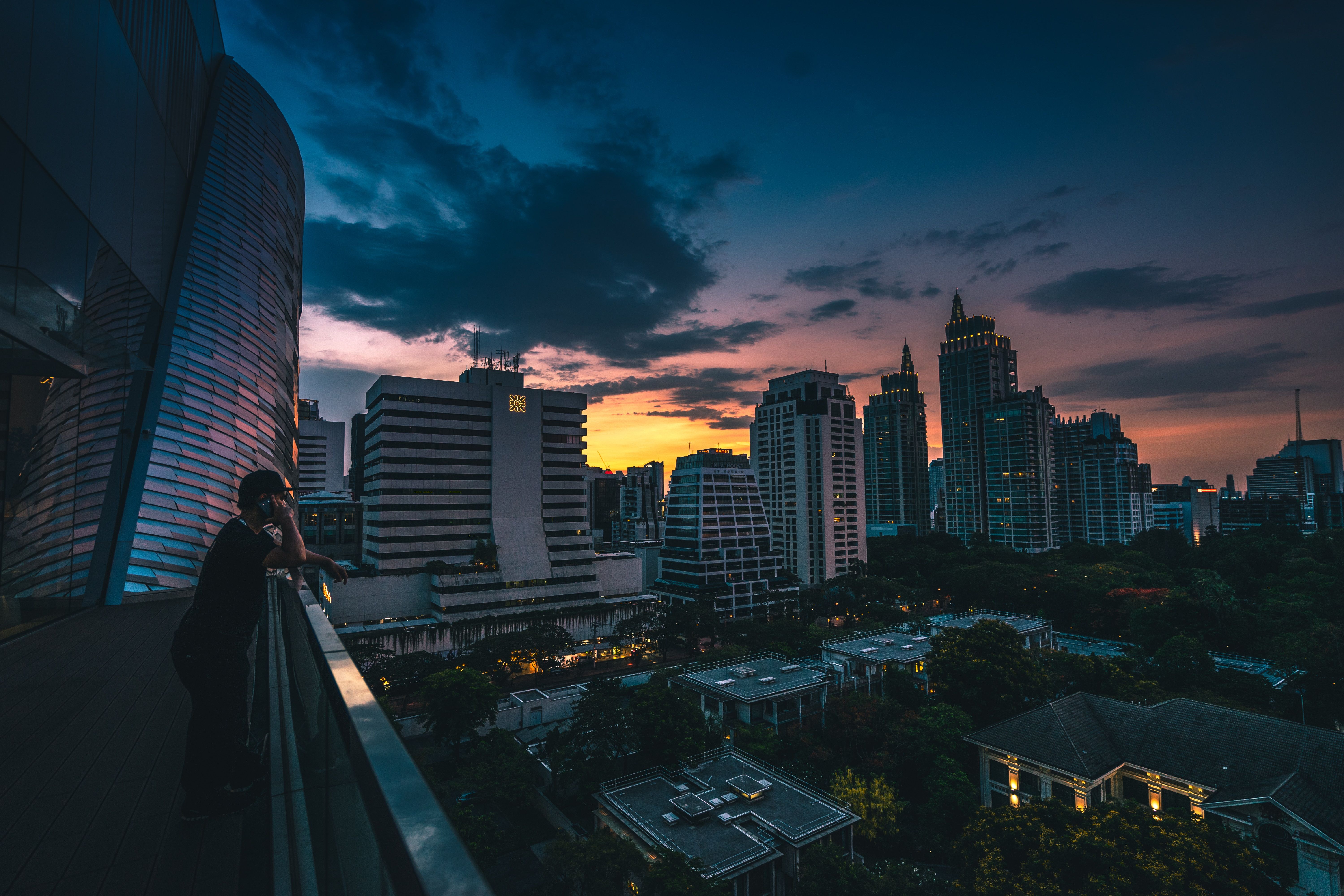 6000x4000 City Line Wallpaper