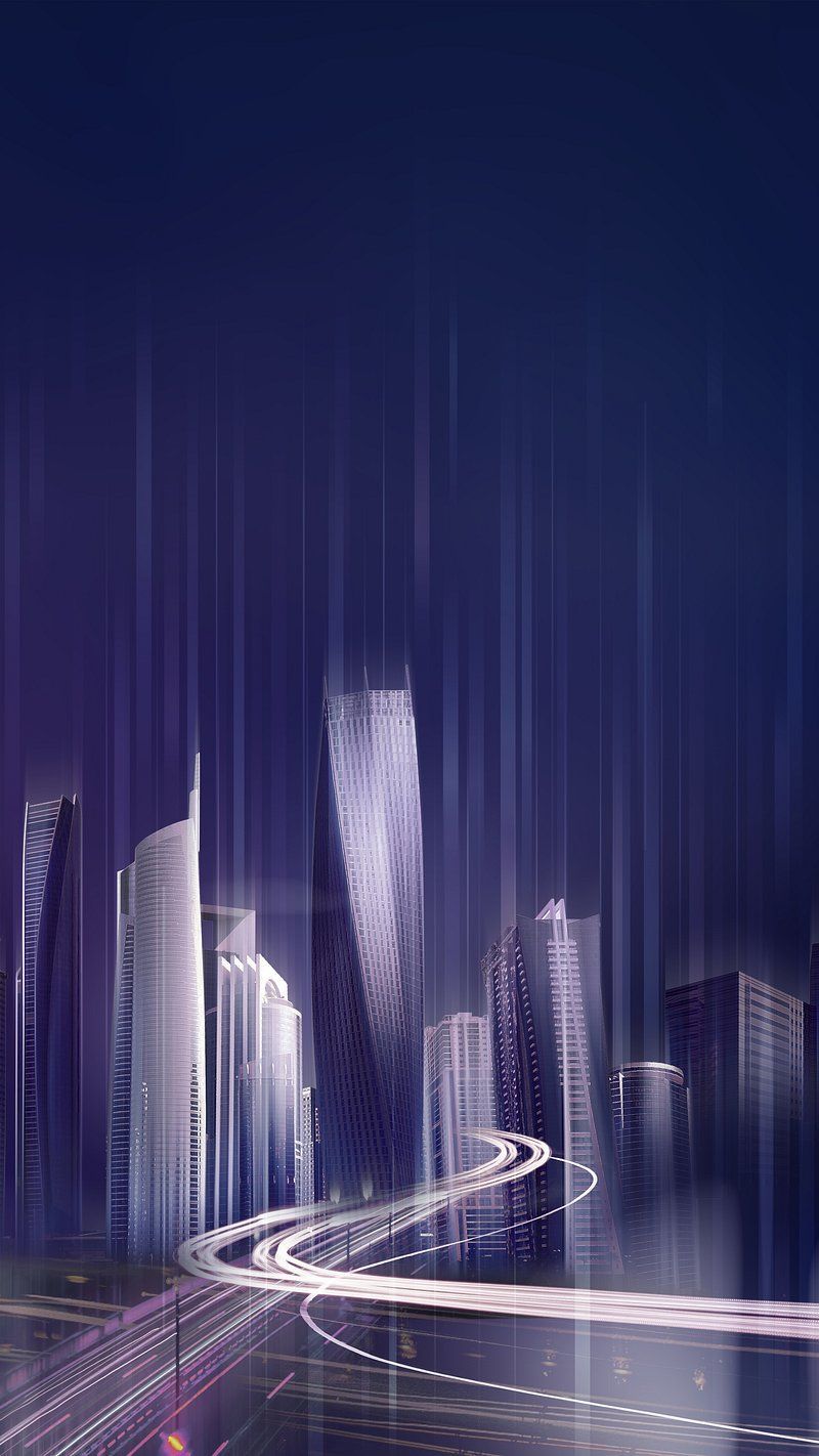 800x1422 Night city phone wallpaper, cityscape