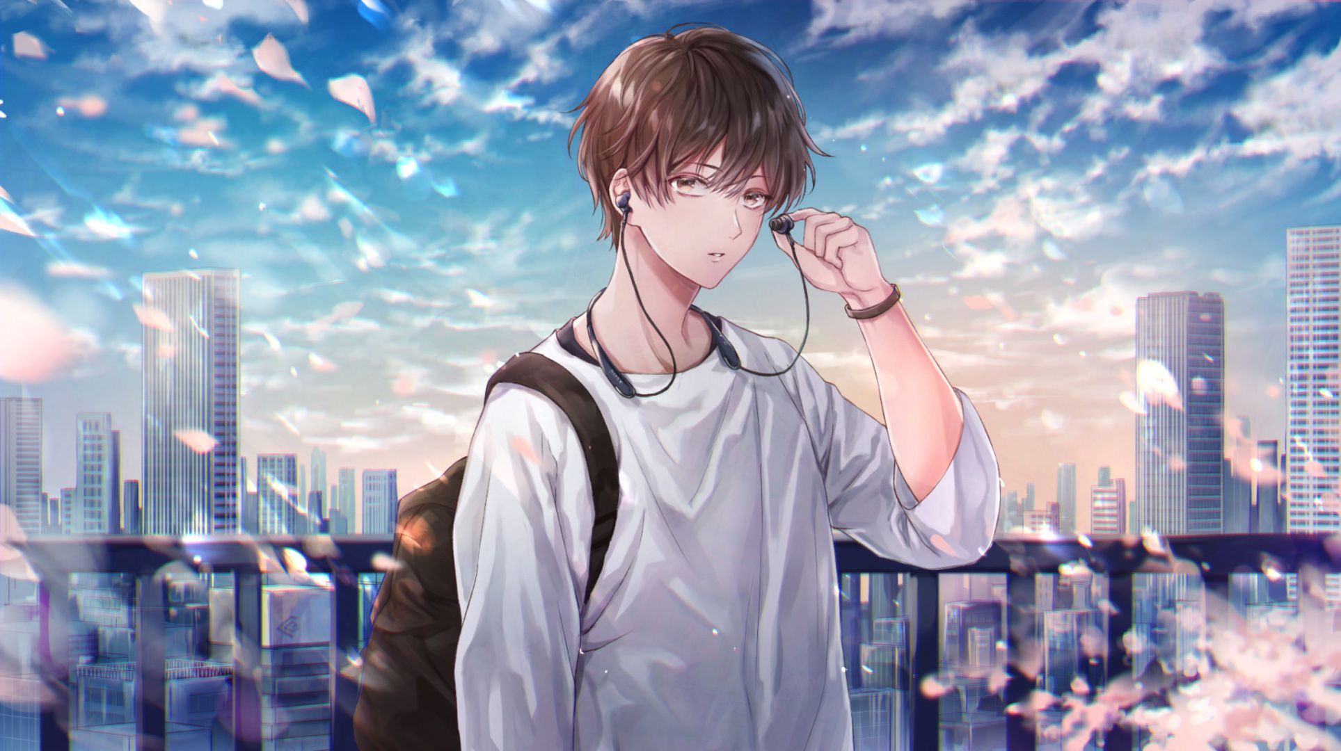 1927x1080 Anime Boy HD Wallpaper