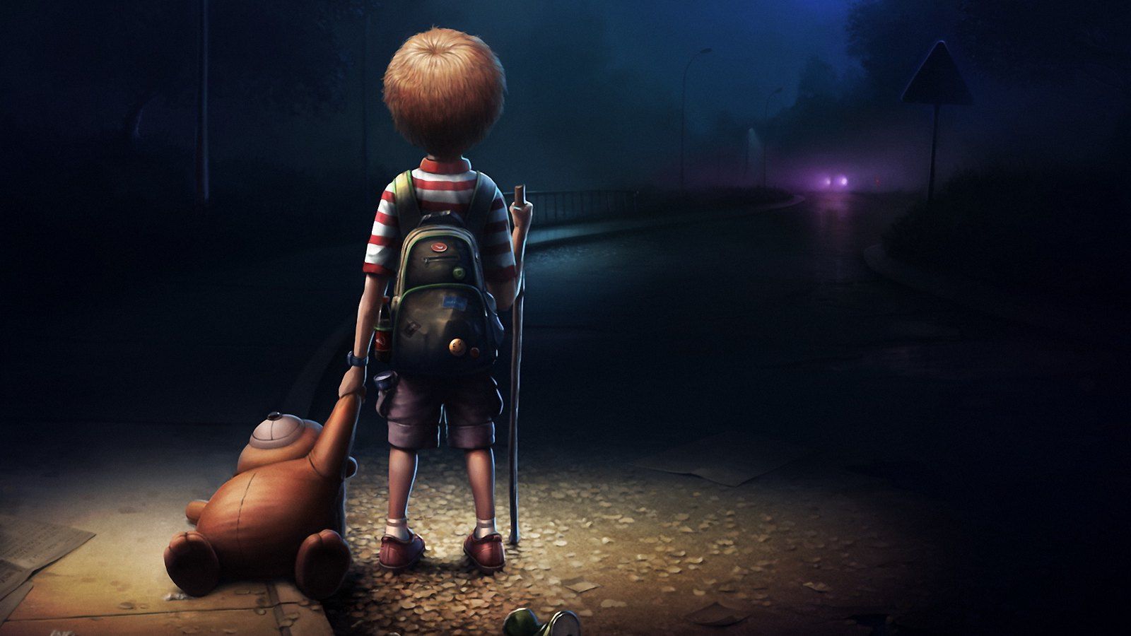 1600x900 Sad Anime Boy Wallpaper Cool Desktop. Sad Anime Boy Wallpap