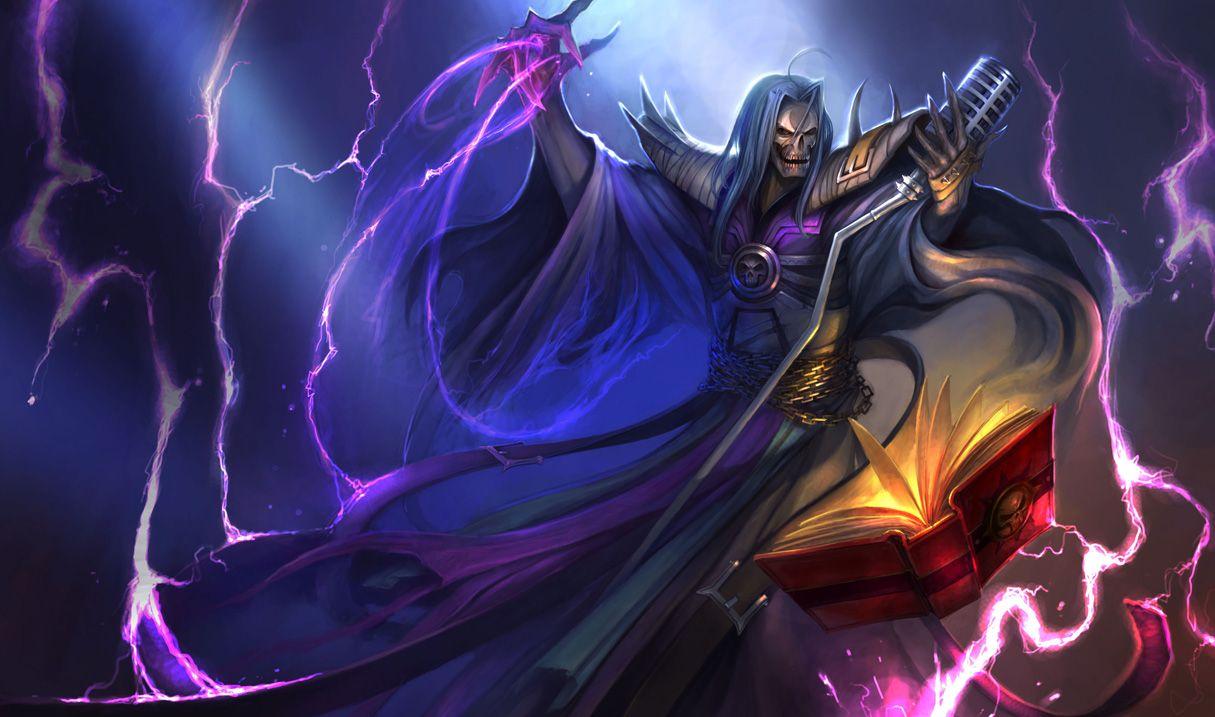 1215x717 Karthus of Legends Wallpaper