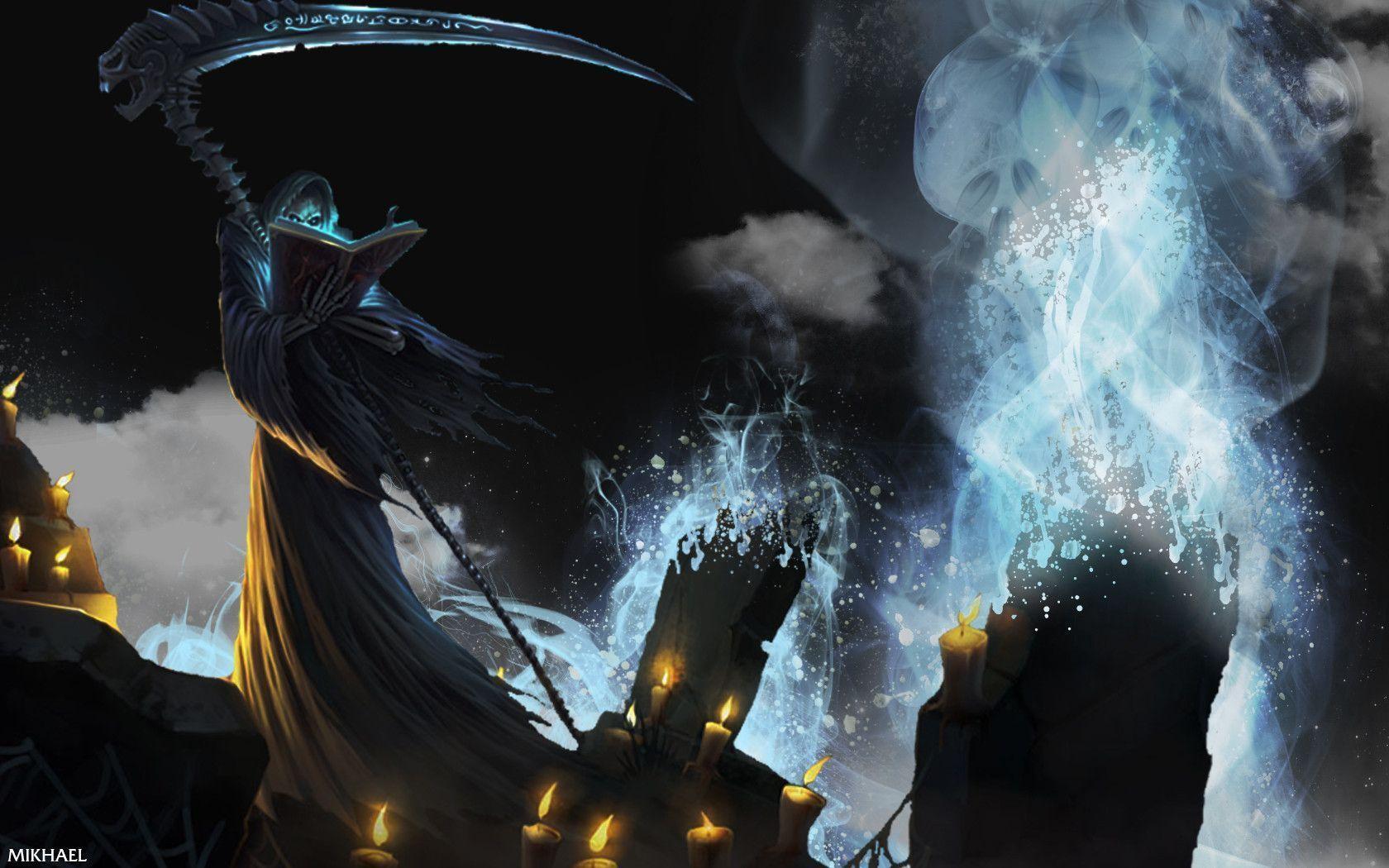 1680x1050 Free download Karthus Wallpaper [1680x1050] for your Desktop