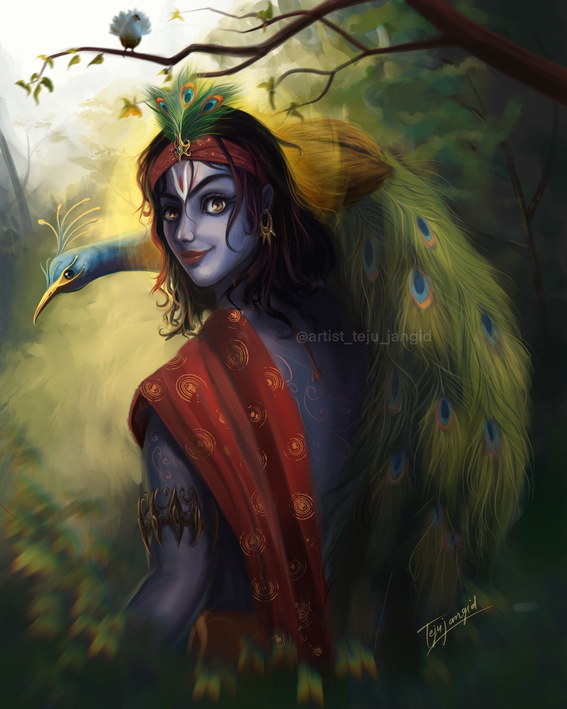 Warrior Krishna Wallpapers - Top Free Warrior Krishna Backgrounds