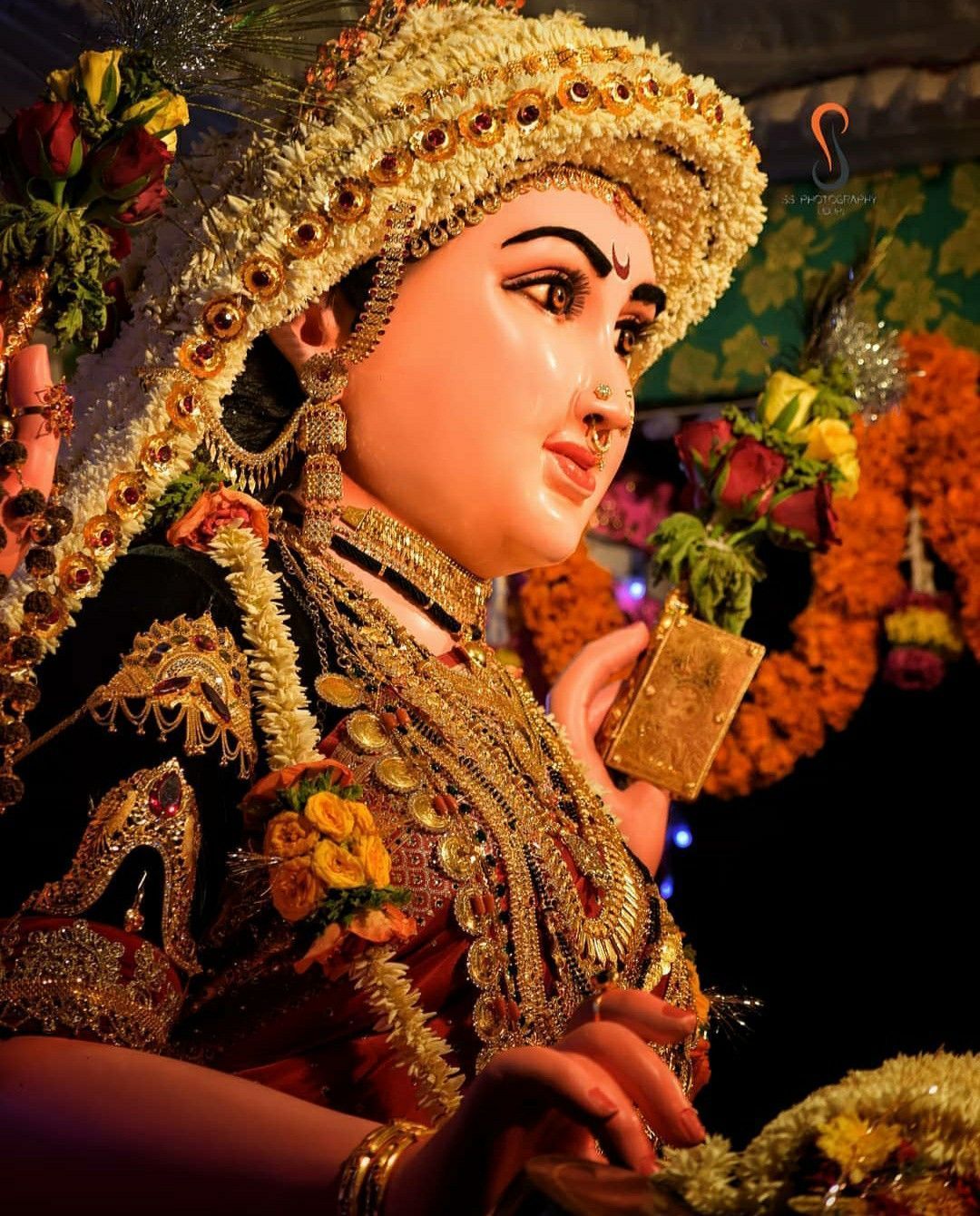 1080x1340 Goddess SHARADHA Shri Gokarnatheshwara Temple Kudroli, Mangalore. Goddess, Wallpaper Image Hd, Devi