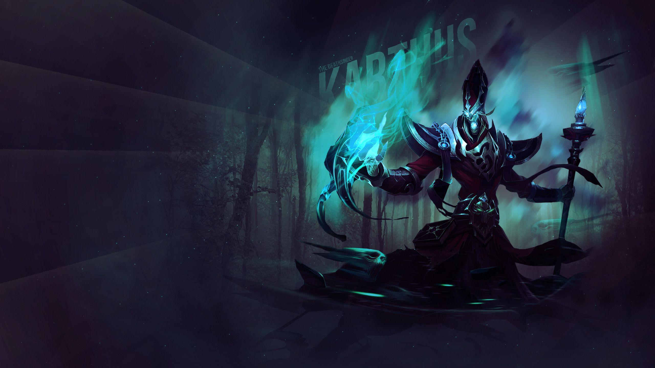 2560x1440 Phantom Karthus Skin, HD Wallpaper & background Download