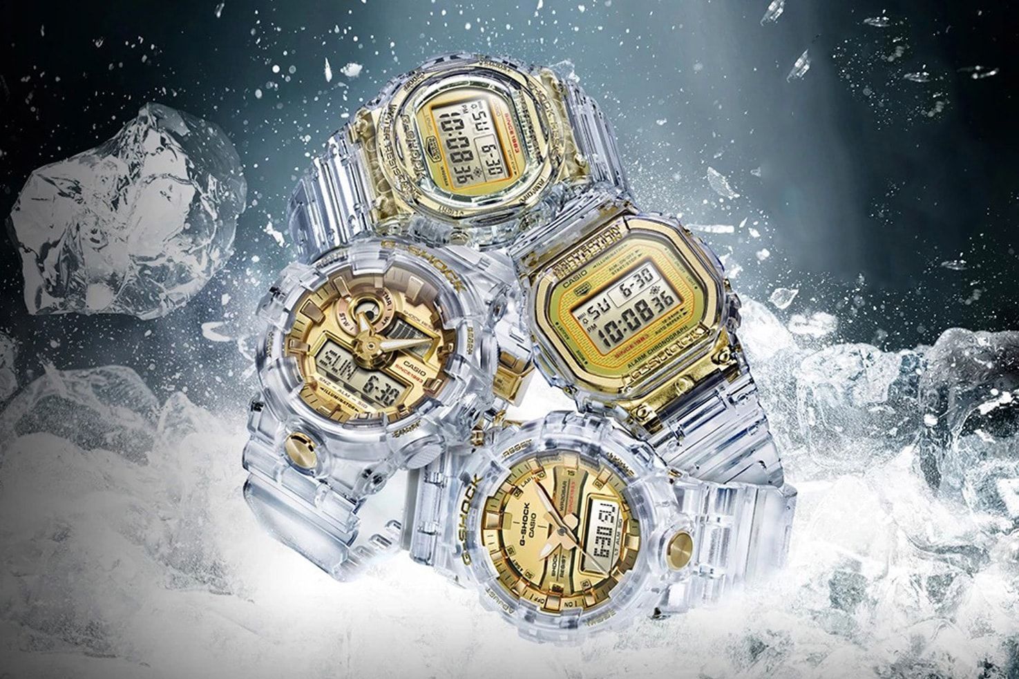 1475x983 Casio G SHOCK Glacier Gold Watch Collection